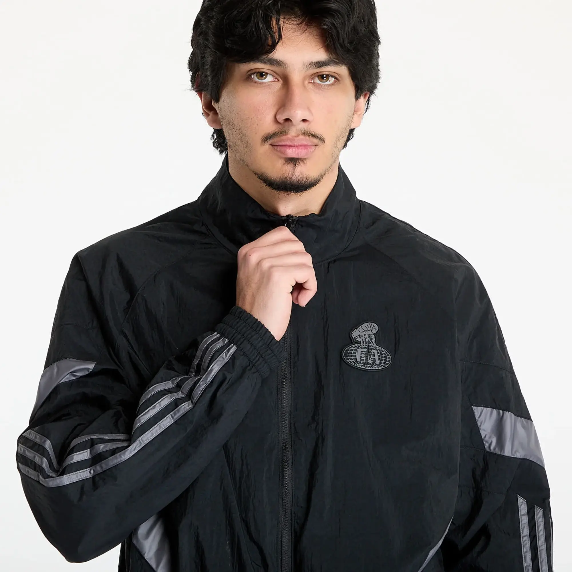 Jacket Adidas X Fucking Awesome Aloxe Track Top Unisex Black/ Granite Xl