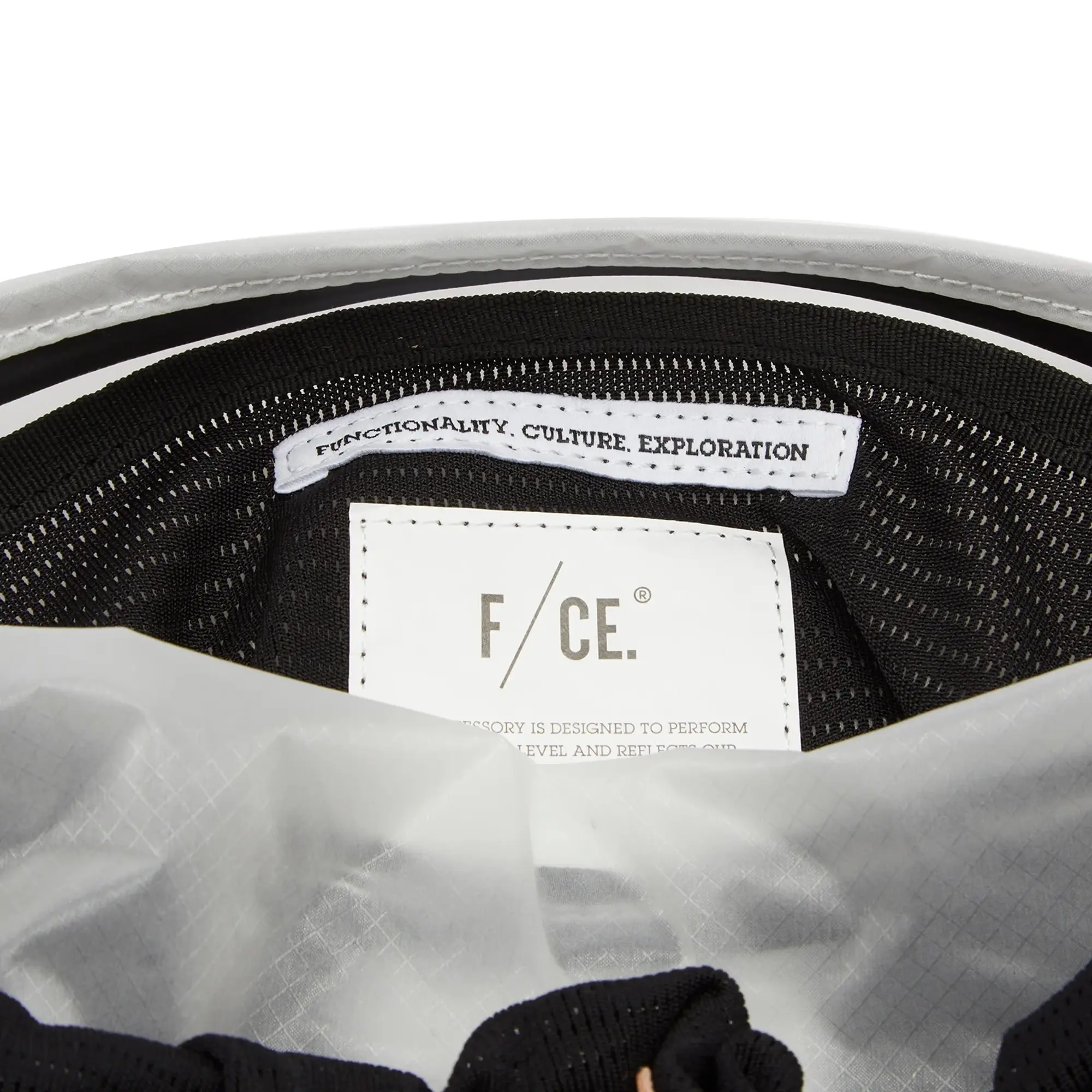F/CE. Cordura Nylon Sacoche Bag White