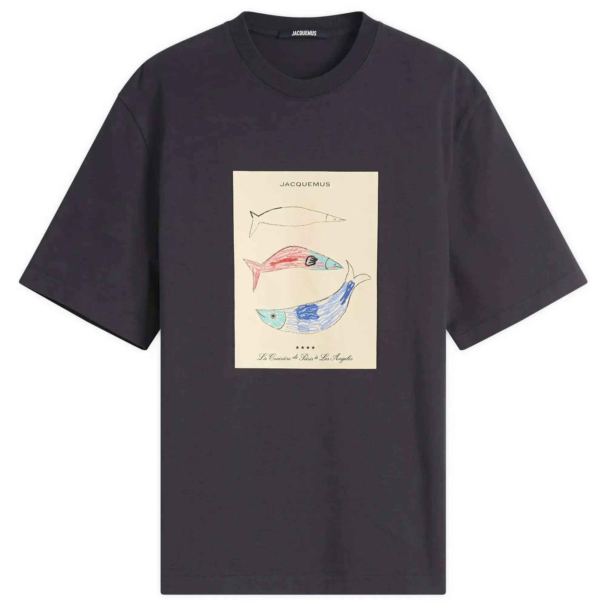 Jacquemus Men's LE TSHIRT MARINO Arty Hotel Navy
