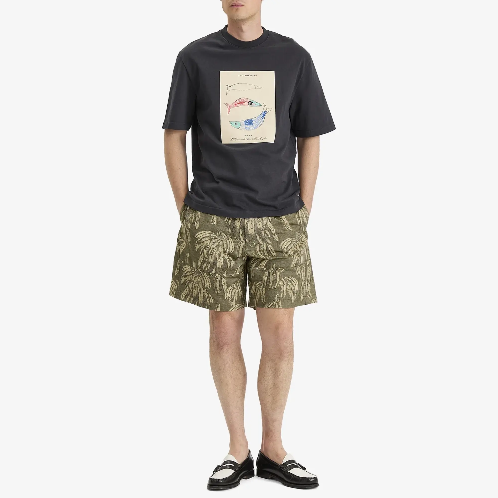 Jacquemus Men's LE TSHIRT MARINO Arty Hotel Navy
