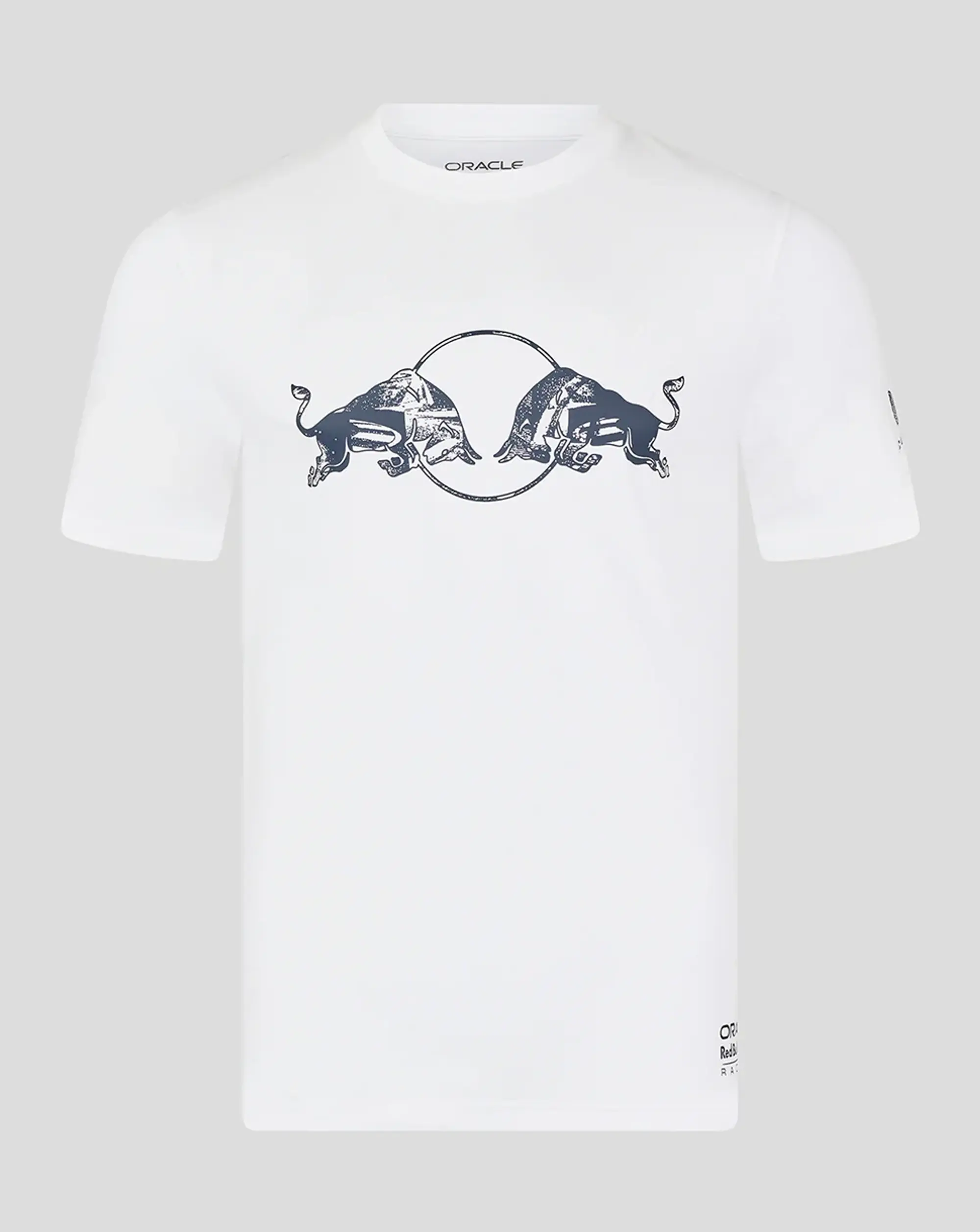 Castore Oracle Red Bull Racing Unisex Graphic Bull T-shirt - Brilliant White