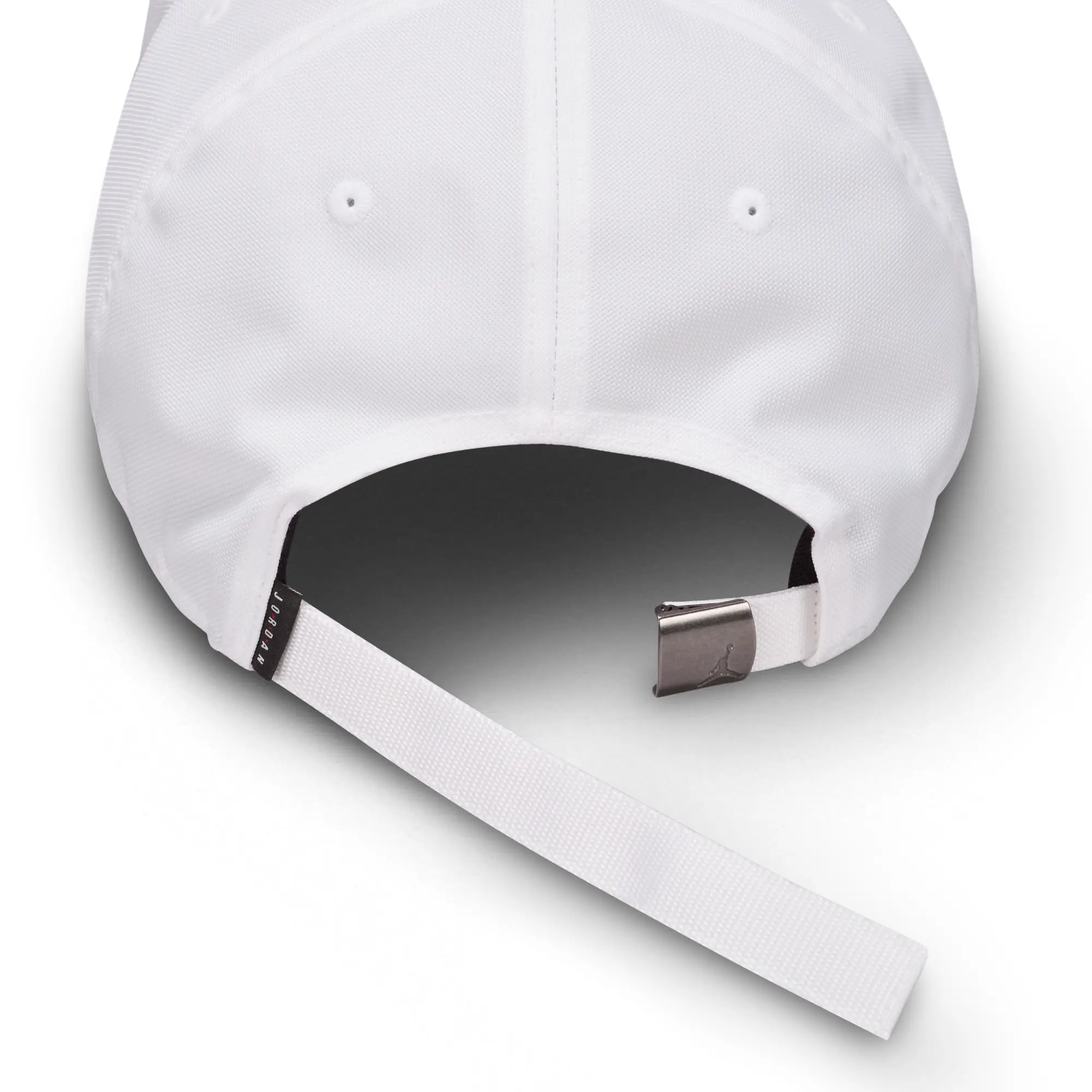 Nike Jordan Rise Structured Metal Jumpman Hat - White - Nylon
