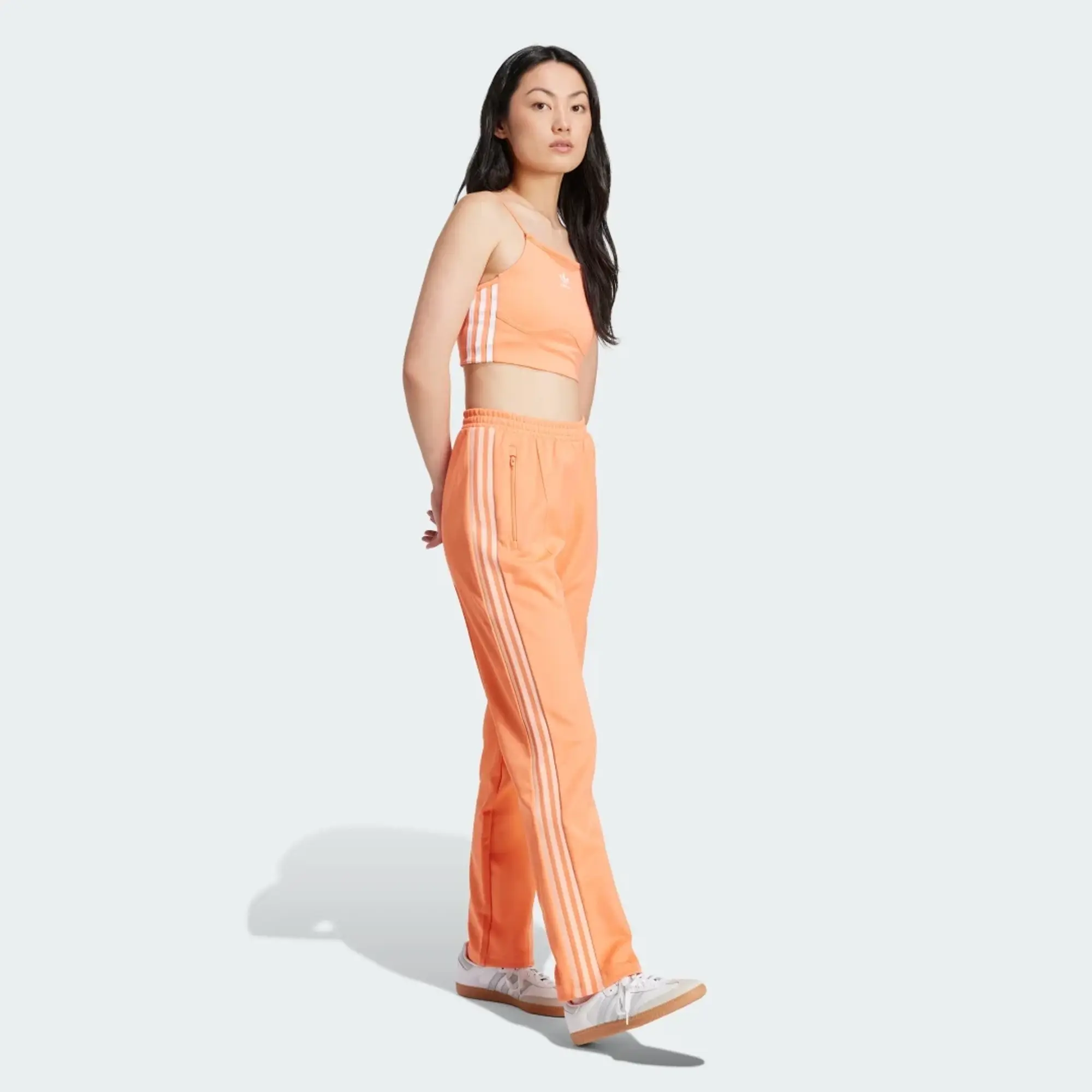 Adidas Originals Classics Track Pants In Coral-Pink
