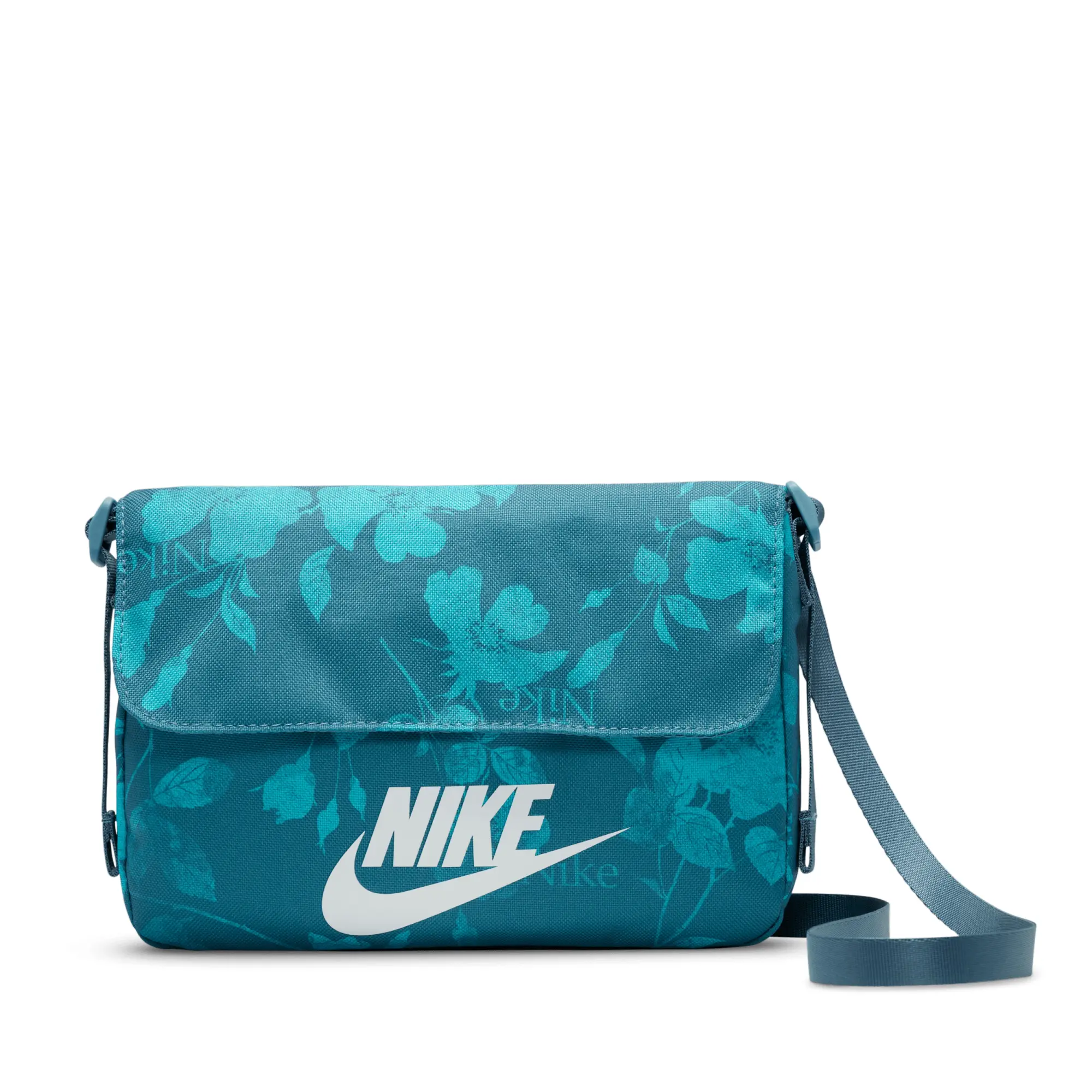 Nike Sportswear Futura Women's Cross-Body Bag (3L) - Blue - Polyester
