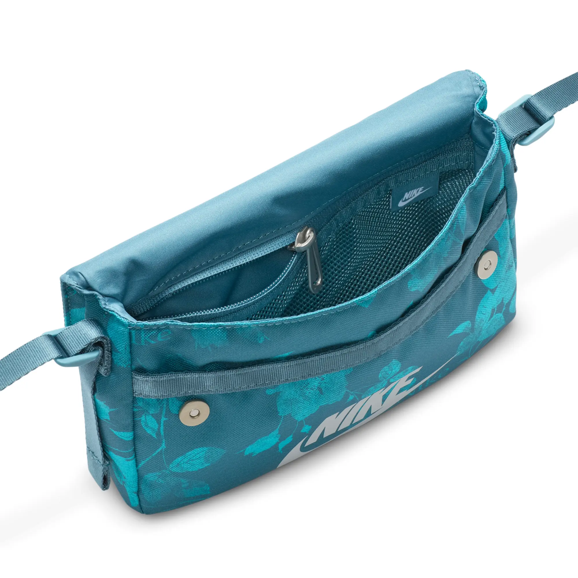 Nike Sportswear Futura Women's Cross-Body Bag (3L) - Blue - Polyester