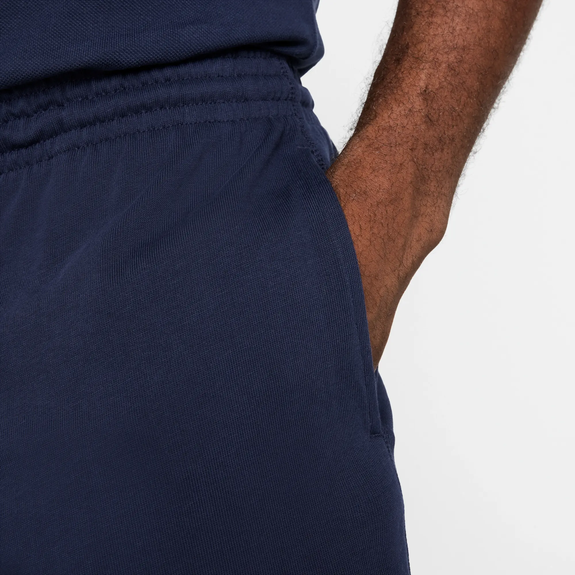 Nike Club Men's Knit Shorts - Blue - Cotton
