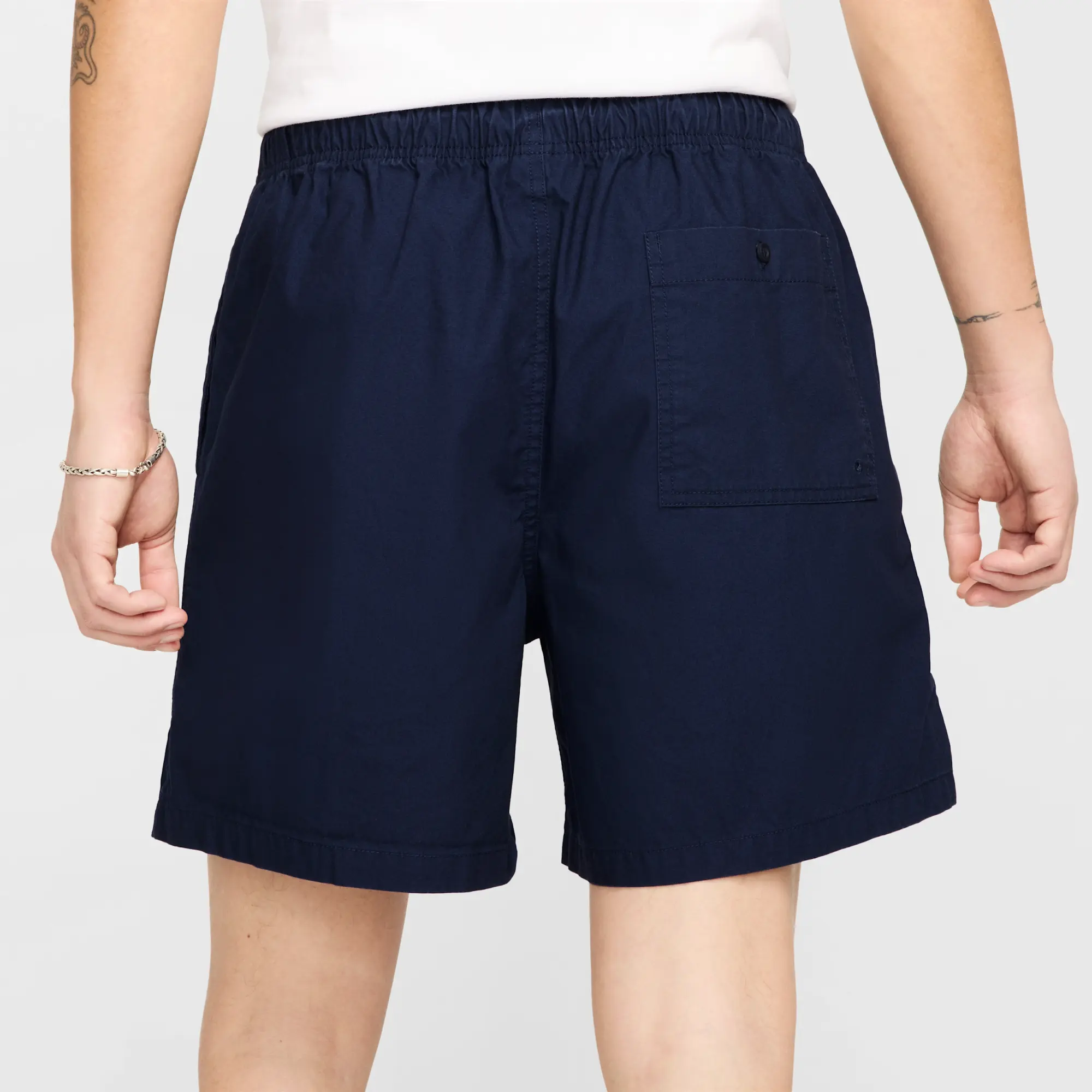 Nike Club Men's Flow Shorts - Blue - Cotton