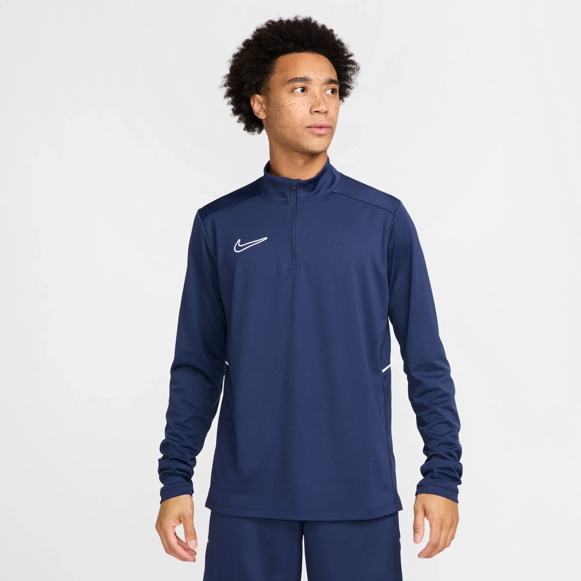 Nike Academy Men's Dri-FIT Football Drill Top - Blue - Polyester