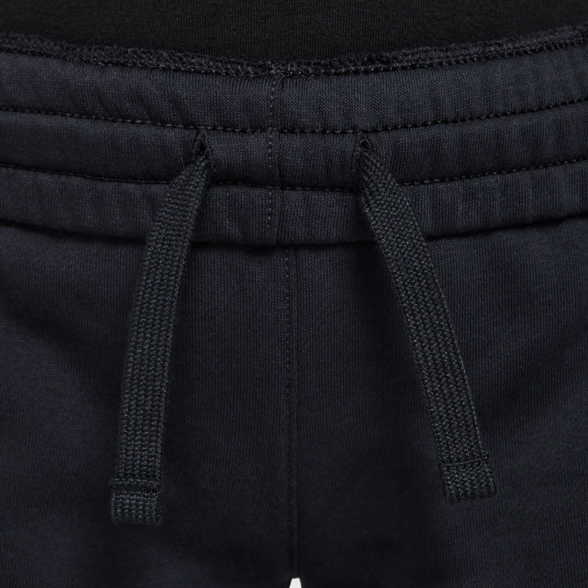 Nike Sportswear Girls' French Terry Shorts - Black - Cotton/Polyester