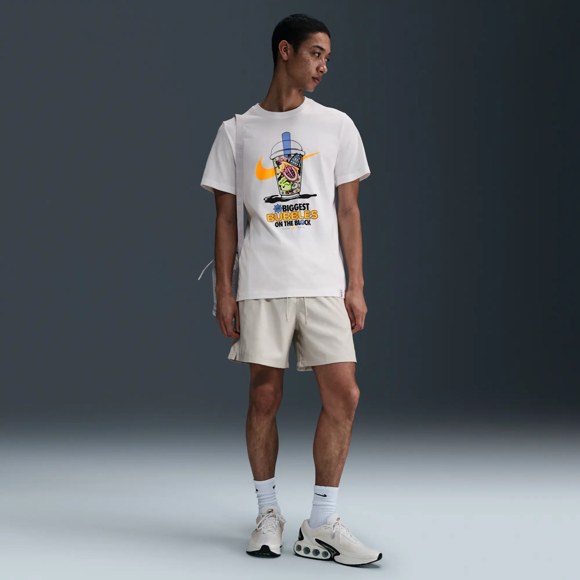 Nike Sportswear T-Shirt - White - Cotton/Polyester
