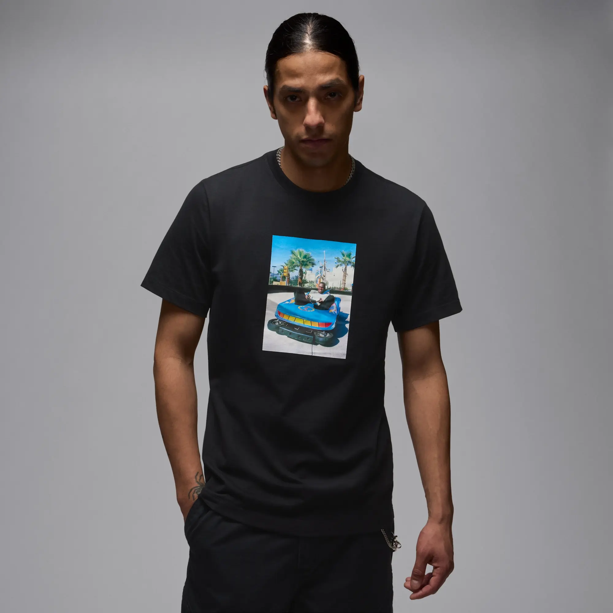 Nike Jordan Brand Men's T-Shirt - Black - Cotton