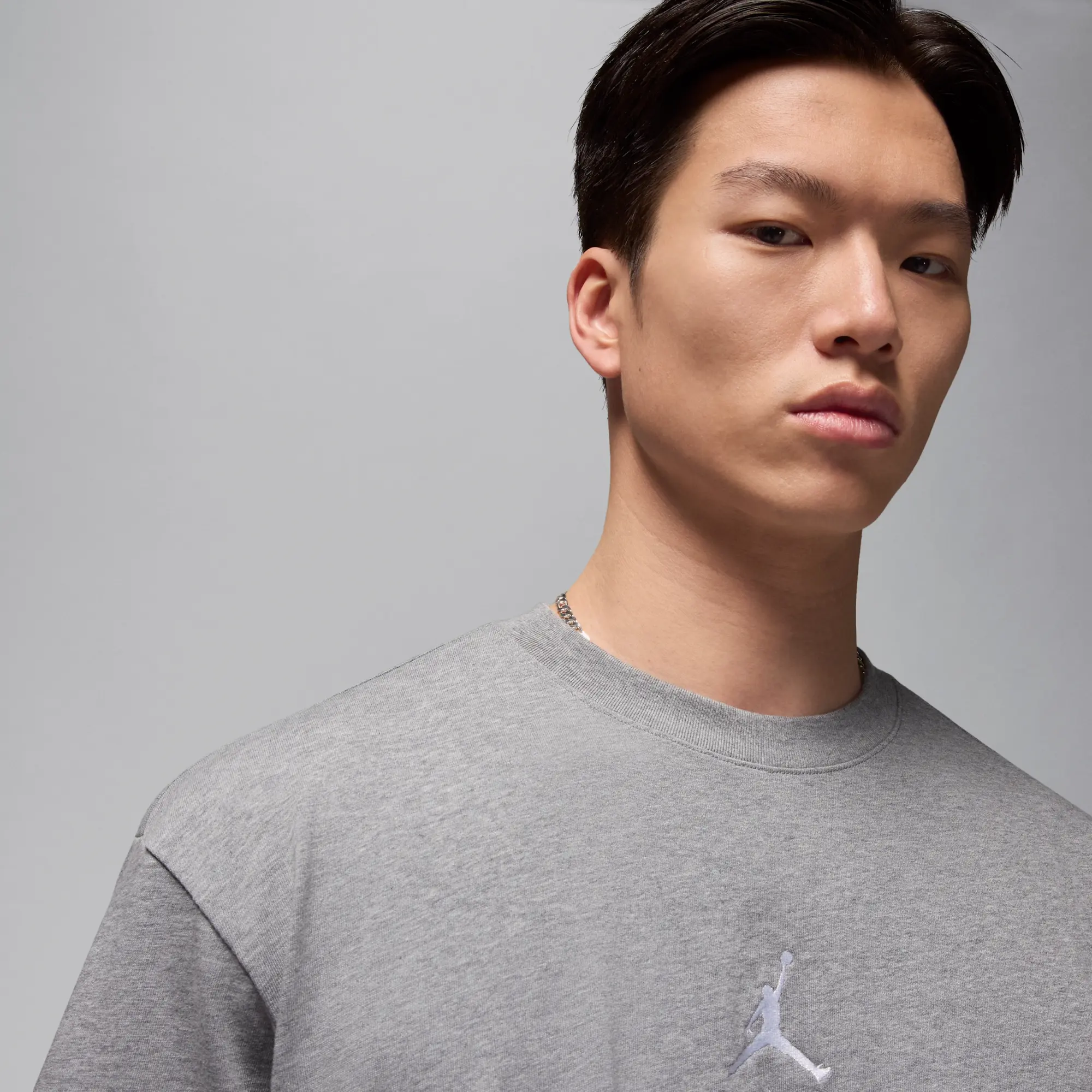 Nike Jordan Flight Essentials Men's Oversized T-Shirt - Grey - Cotton