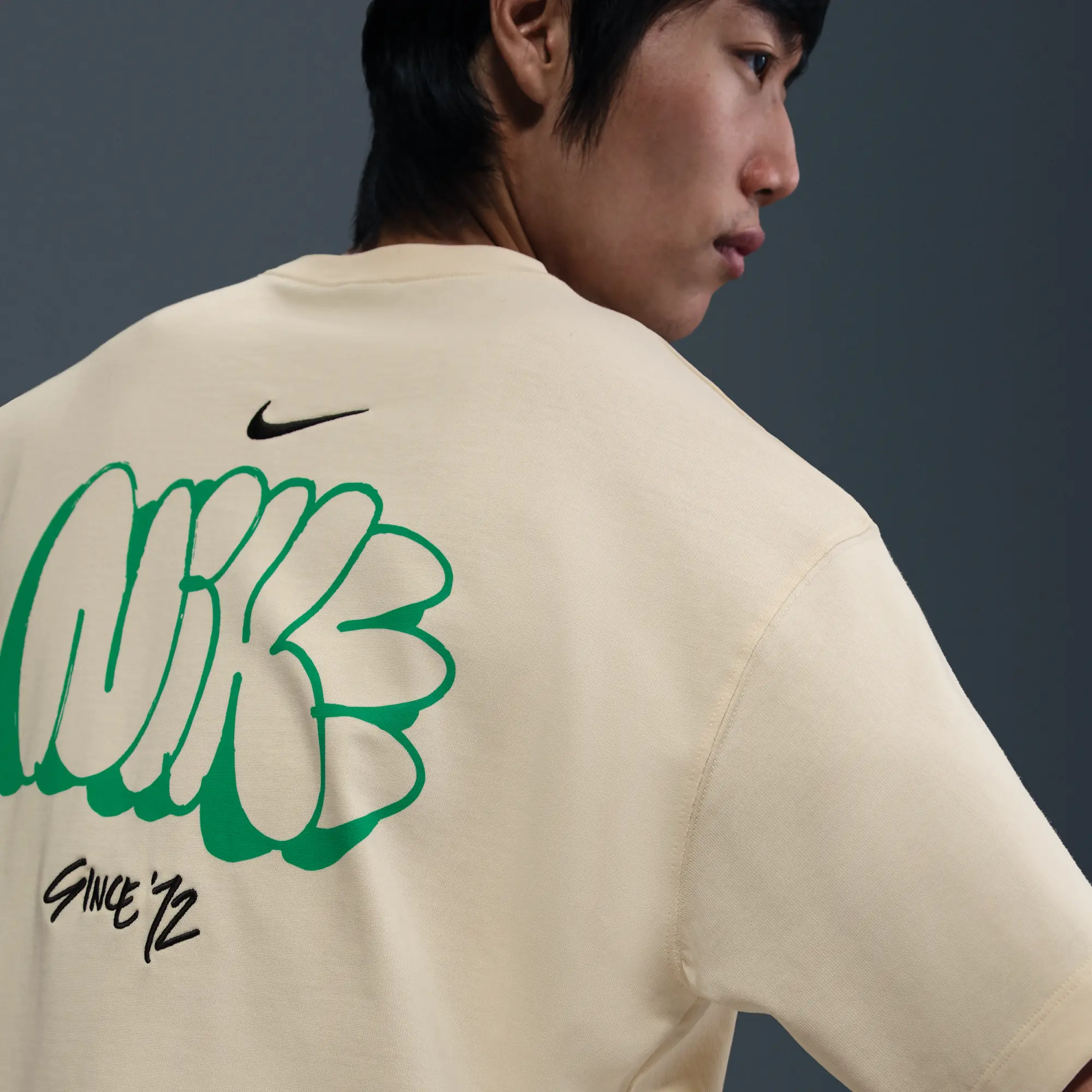 Nike Solo Swoosh Men's T-Shirt - White - Cotton