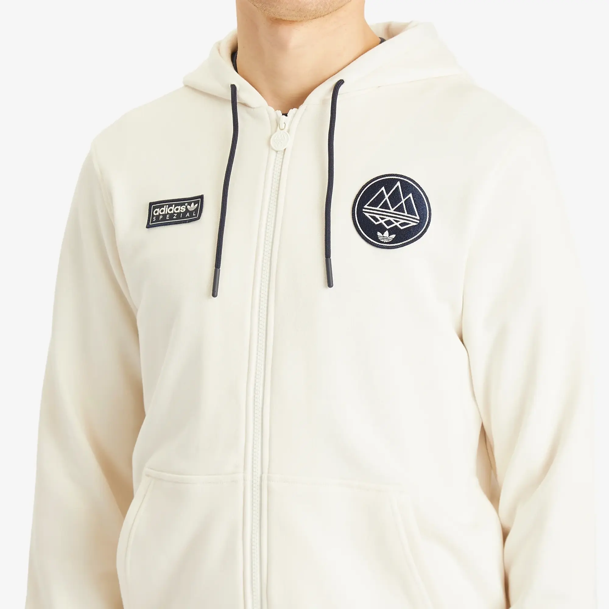 adidas Originals Adidas Men's Billinge SPZL Hoodie Chalk White