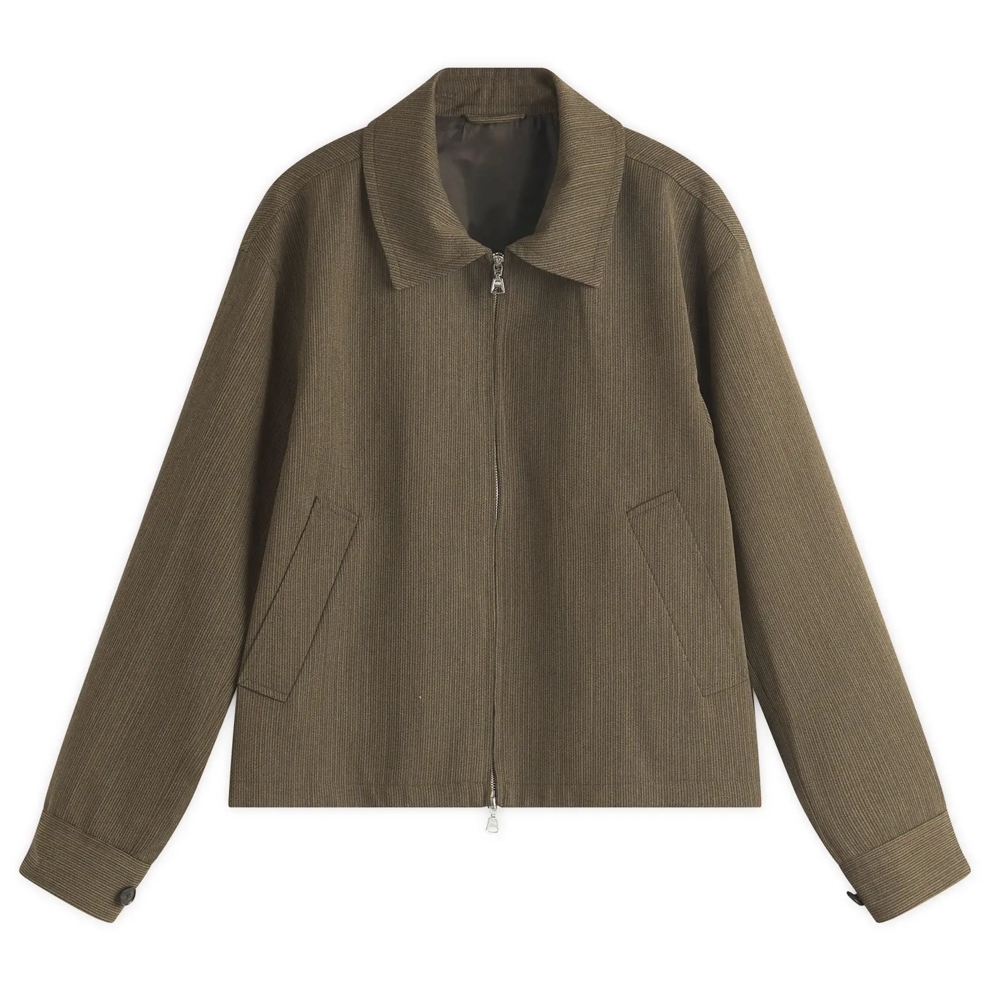 mfpen Men's Mail Zip Jacket Dark Stripe
