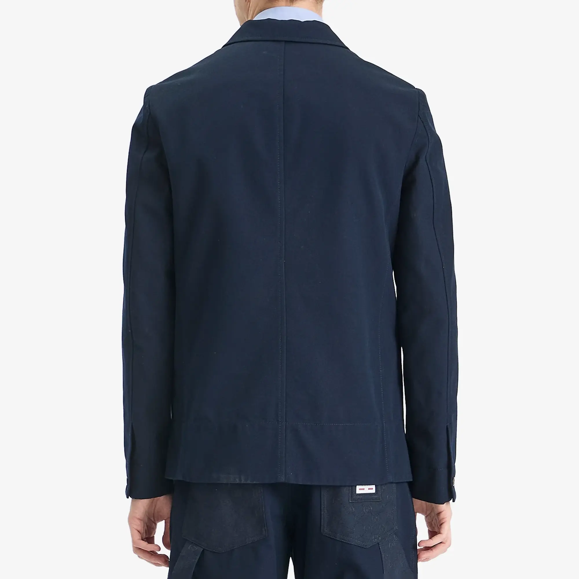 Gucci Men's Heavy Cotton Workwear Jacket Ink