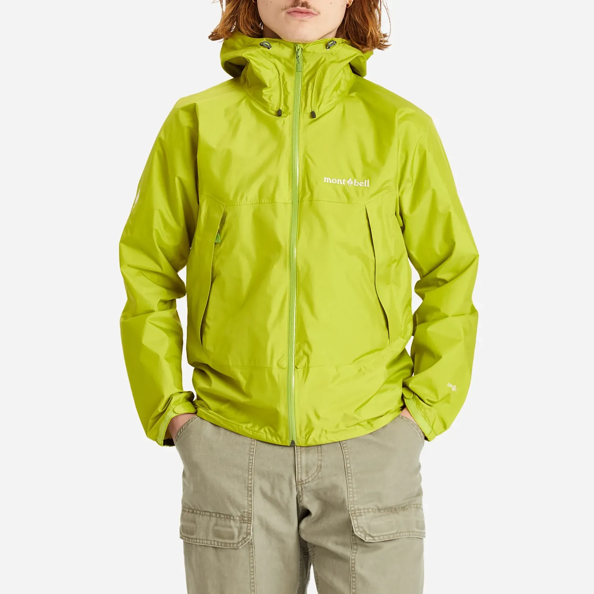【MUTTY】mont-bell ウィンタースポーツ ジャケット 緑・黄 Montbell Men's Rain Hiker Jacket Fresh Green | 2328247-FRGN