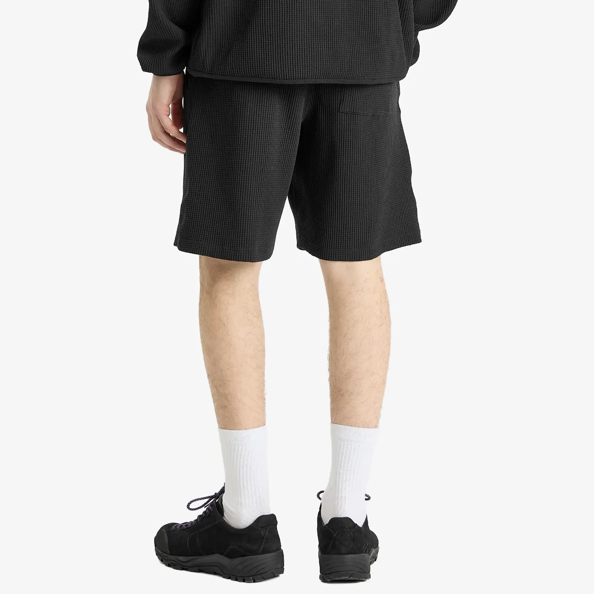 Goldwin Men's Waffle Light Shorts Black