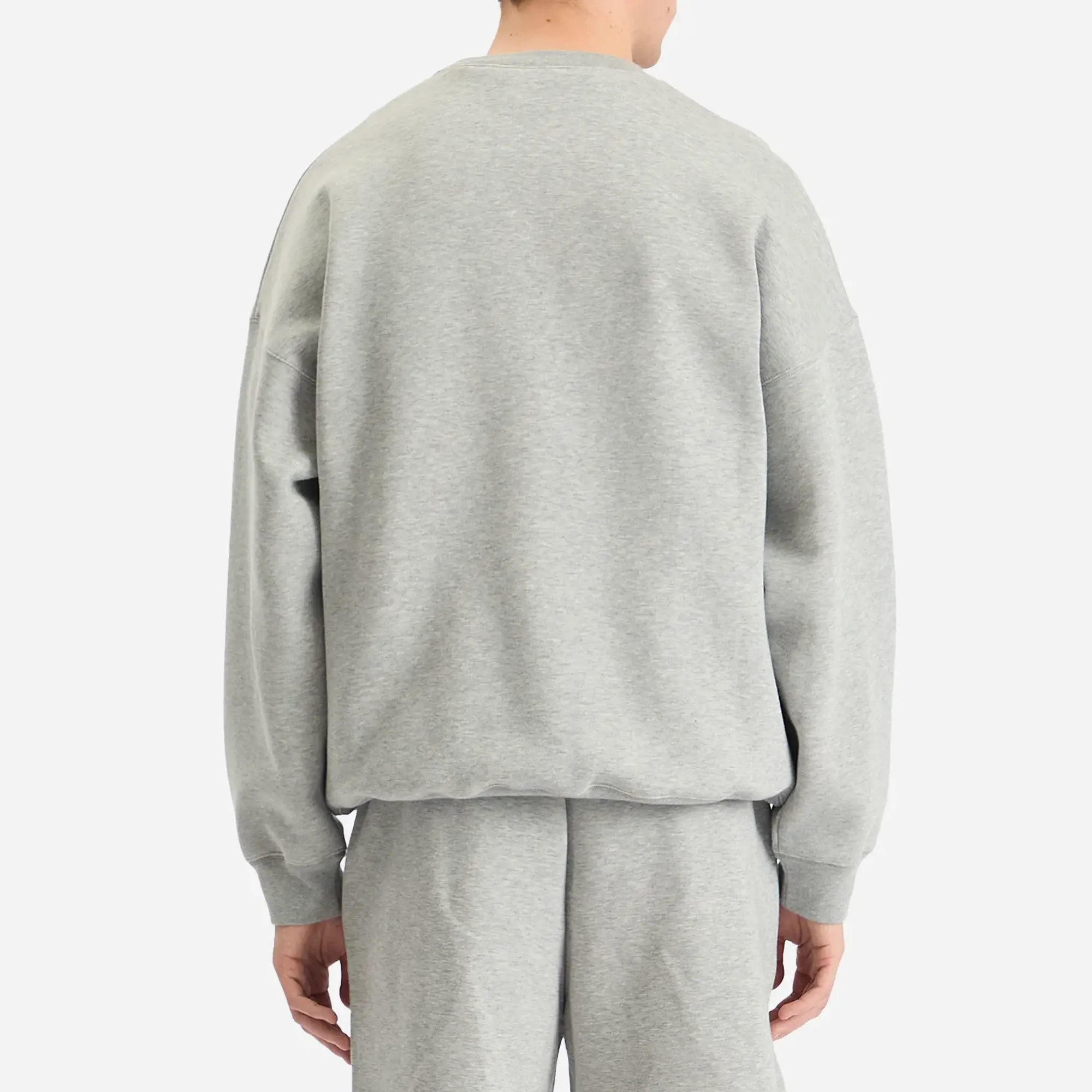 Gucci Men's Embossed Logo Sweatshirt Grey Melange/Mix