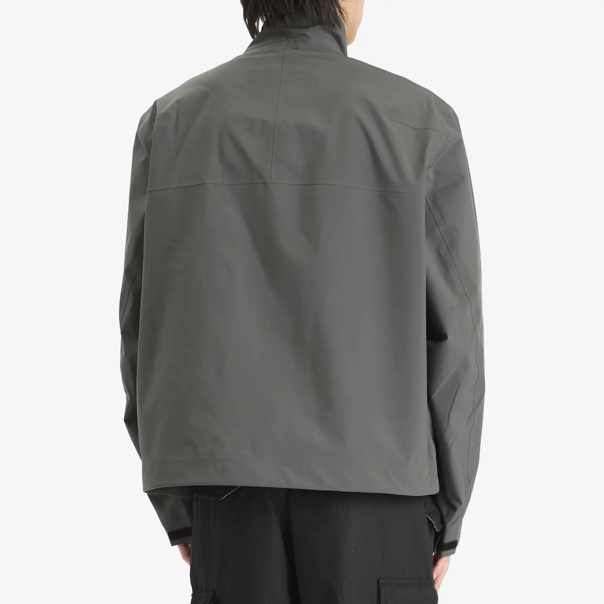 Norse Projects Men's 3L Waterproof Stand Collar Jacket Black Olive