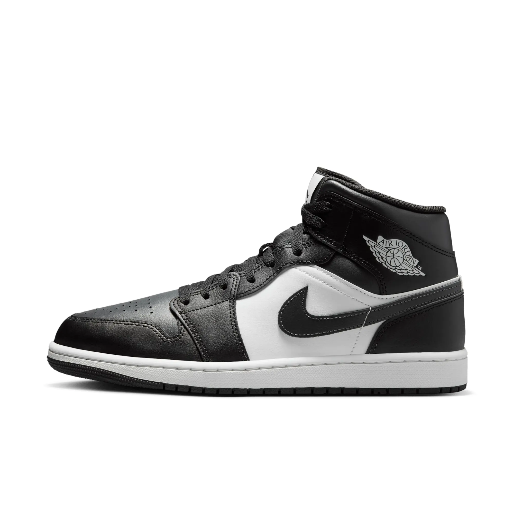 Nike Jordan Nike Air Jordan 1 Mid Men's Shoes - Black