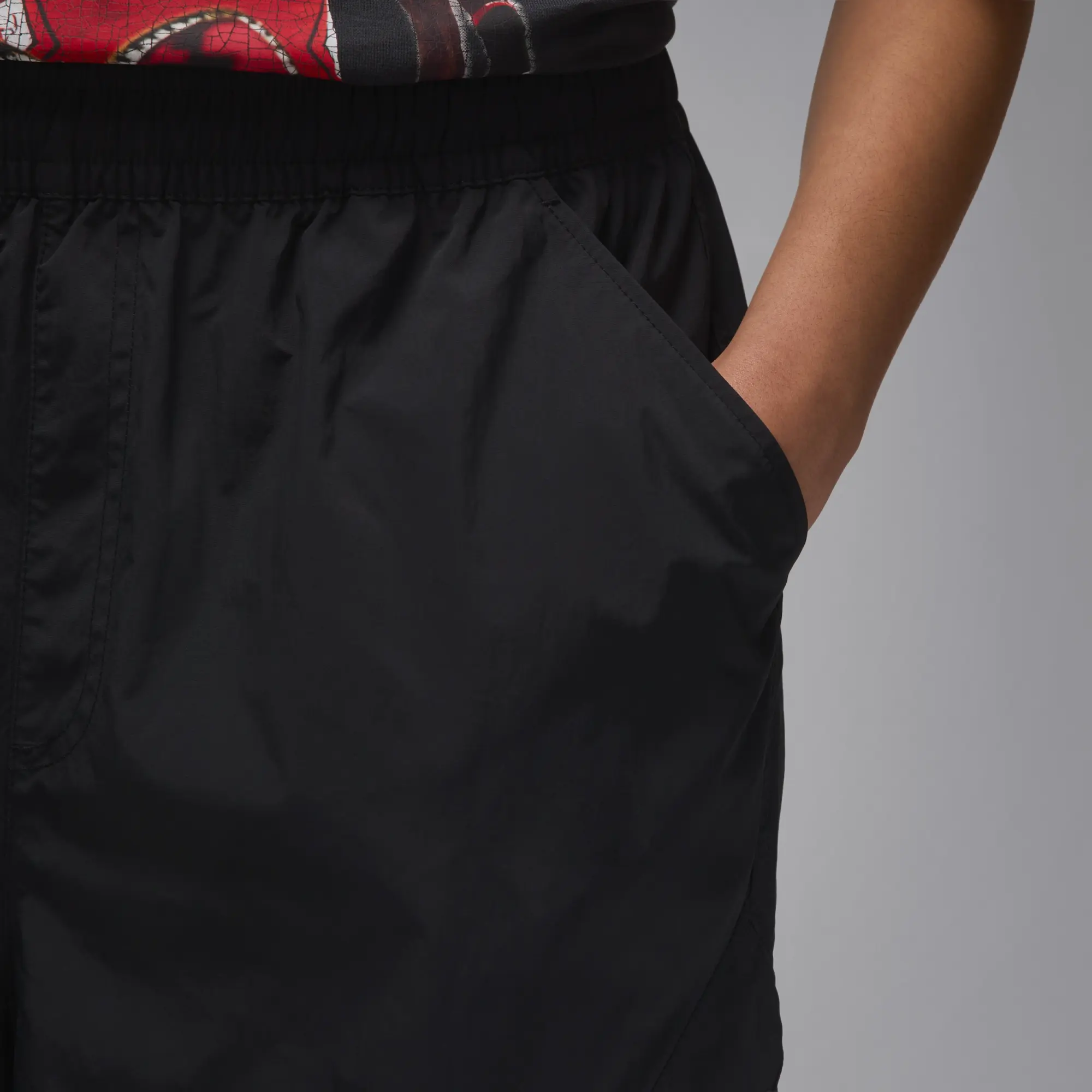Nike Jordan Flight Chicago Women's Parachute Trousers - Black - Nylon