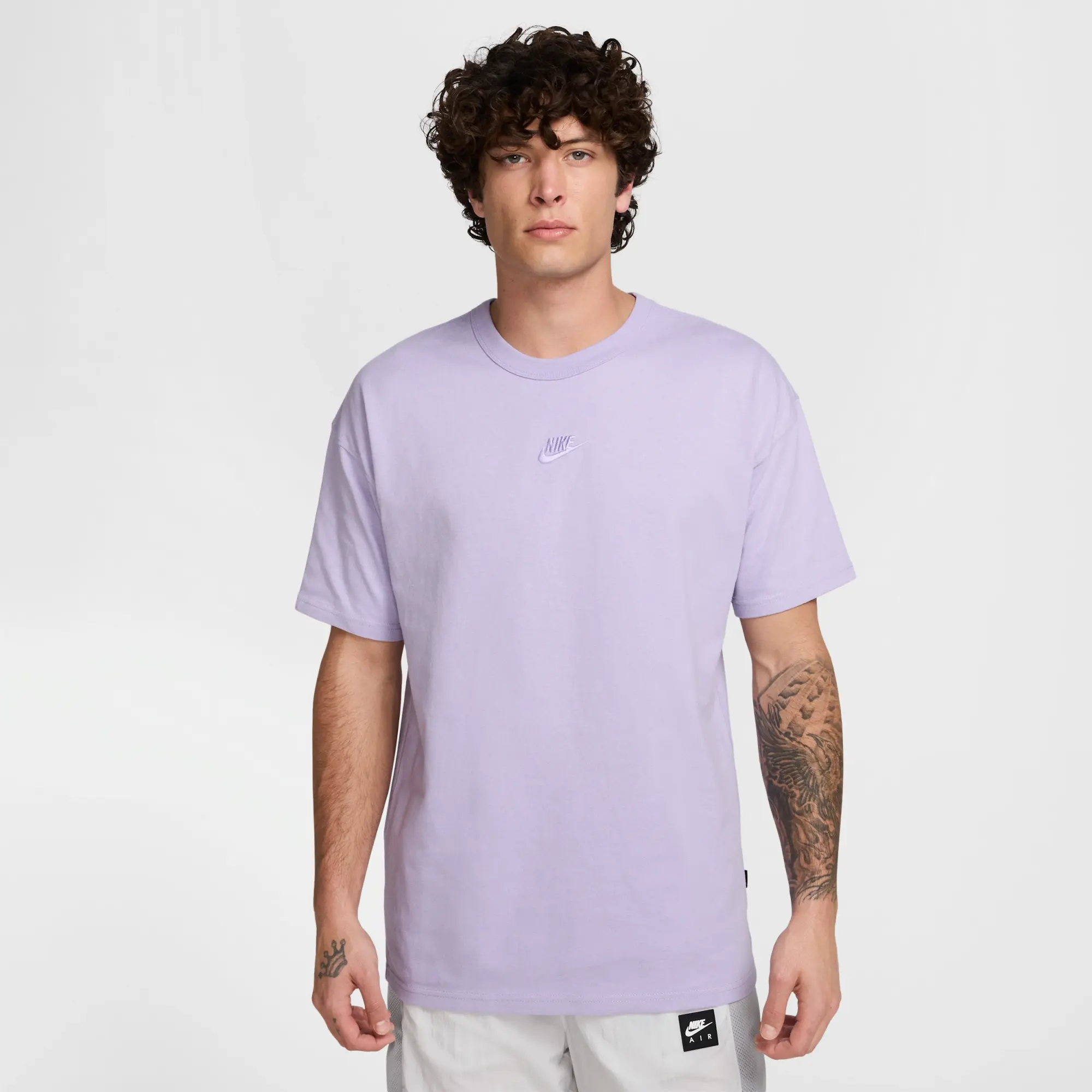 Nike Sportswear Premium Essentials Men's T-Shirt - Purple - Cotton