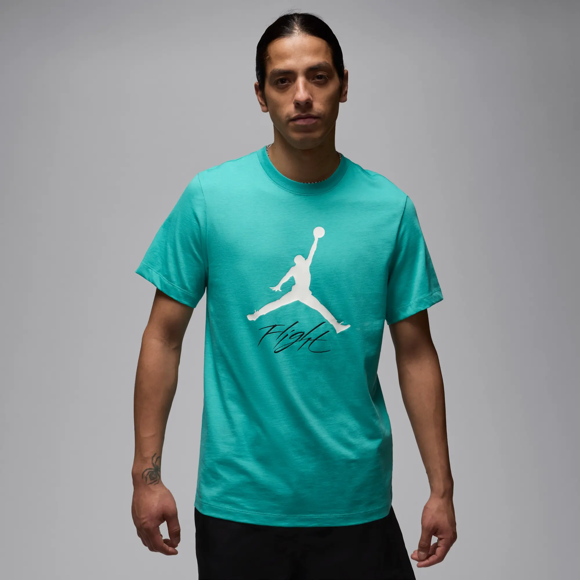 Nike Jordan Jumpman Flight Men's T-Shirt - Green - Cotton/Polyester