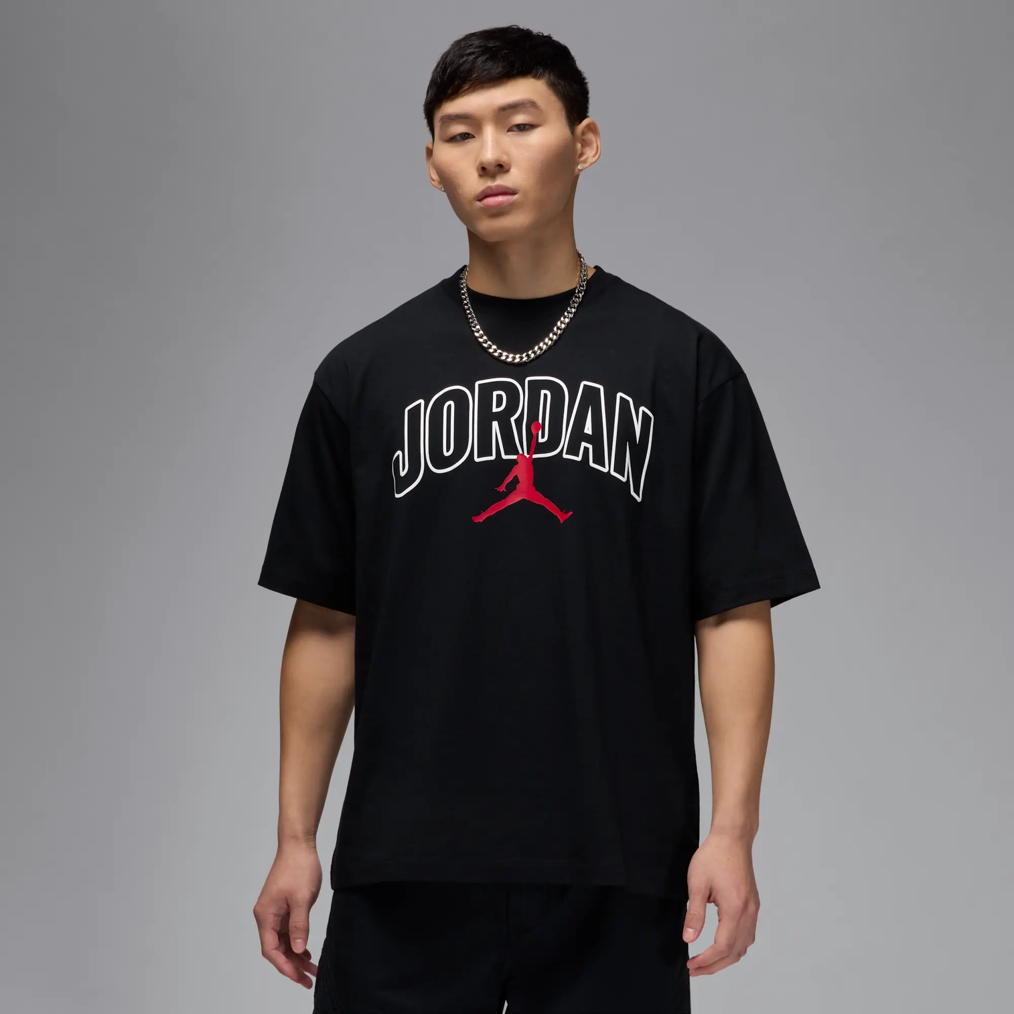 Nike Jordan Brooklyn Men's T-Shirt - Black - Cotton