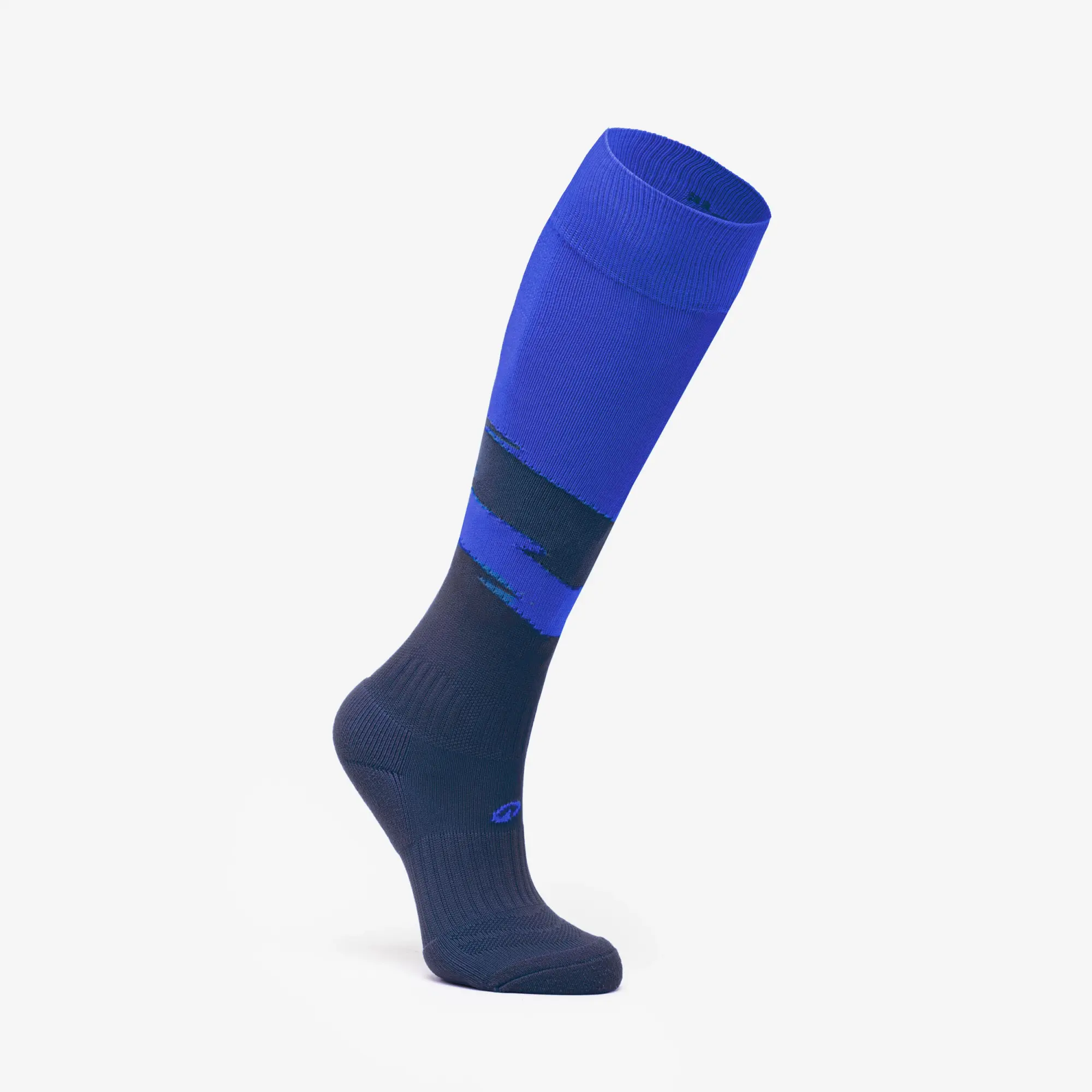 Kipsta Kids' Football Socks Viralto Roar Rhino - Navy/Blue