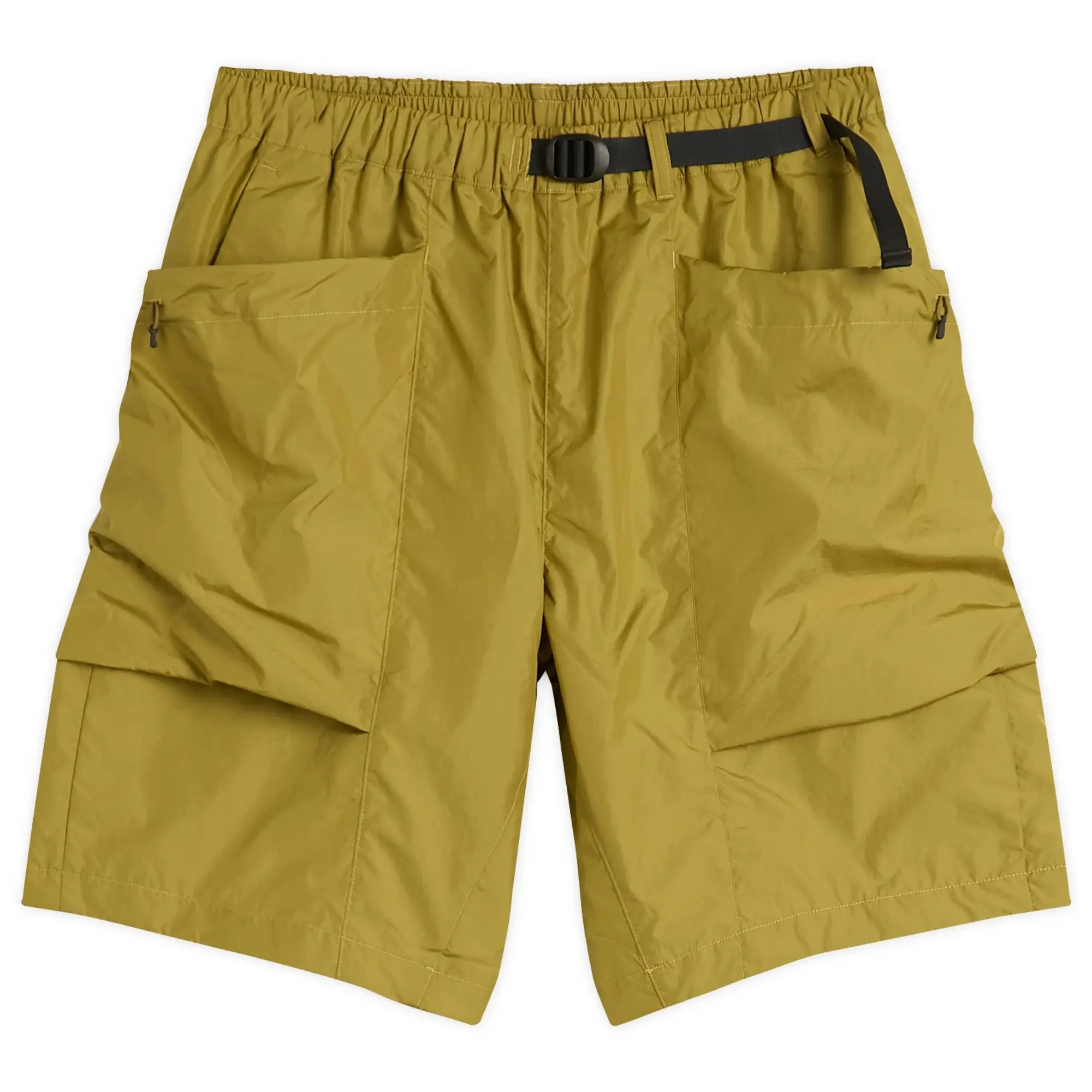 Goldwin Men's Ripstop Shorts Olive Yellow