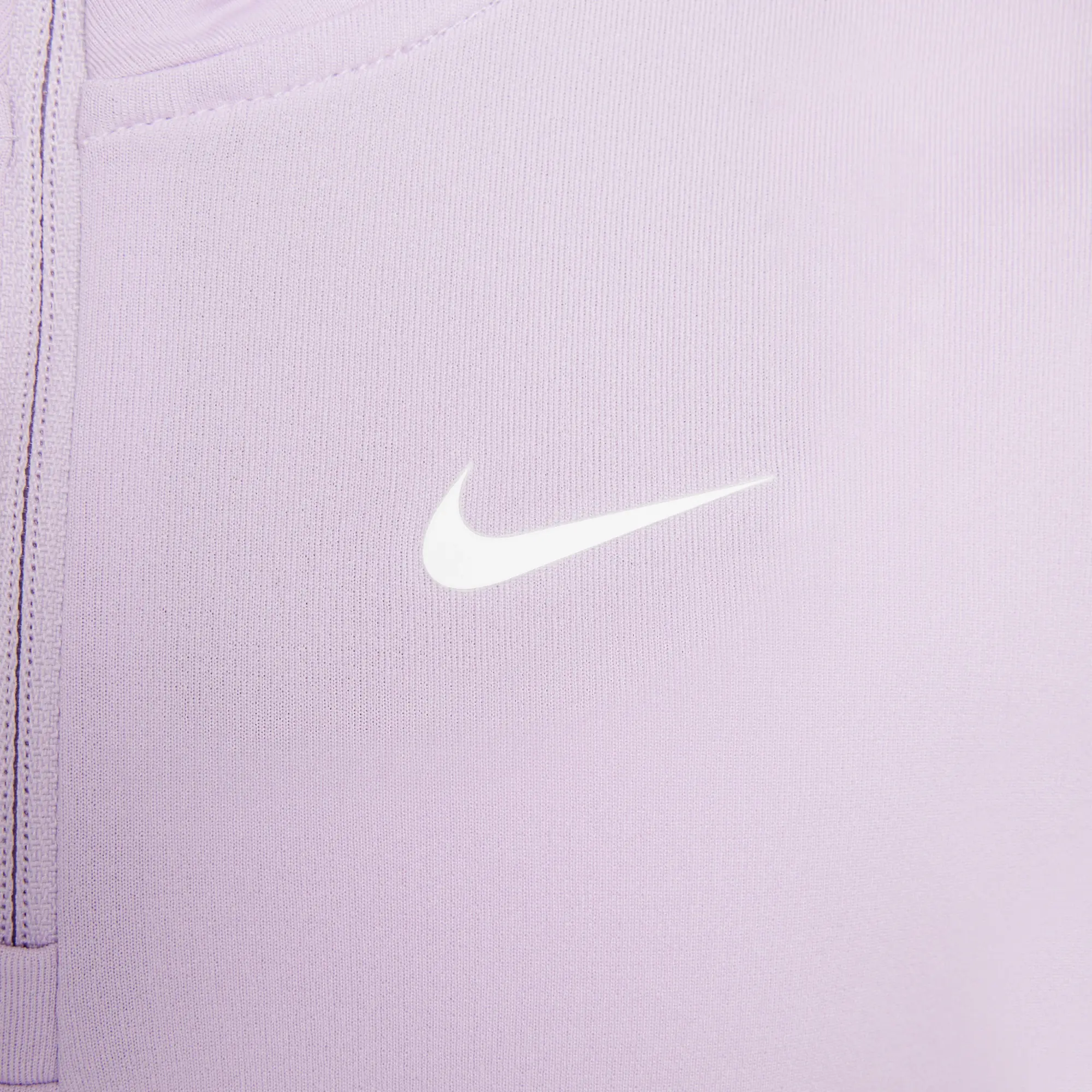 Nike Girls' Dri-FIT Long-Sleeve 1/4-Zip Top - Purple - Recycled Polyester