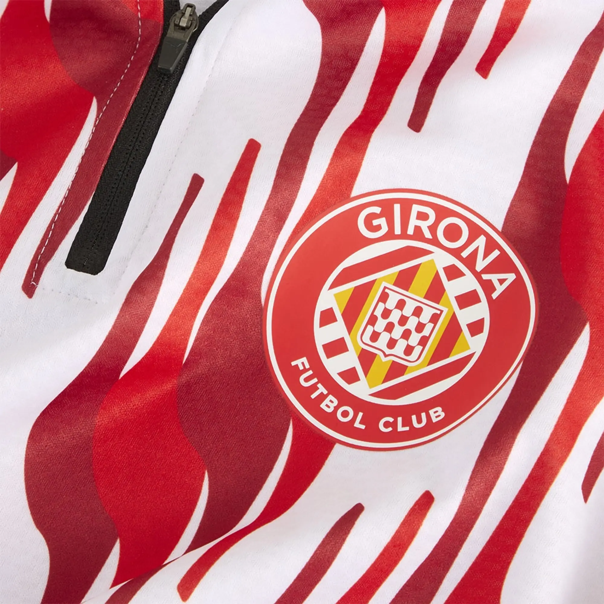 Puma Girona Fc Pre Match Full Zip Sweatshirt