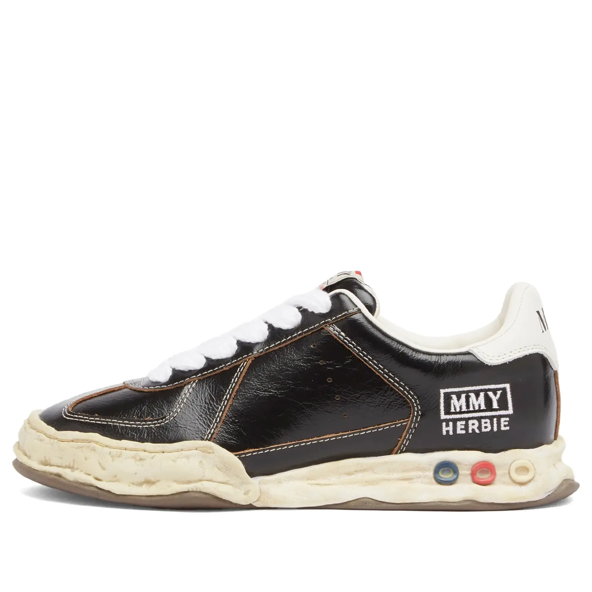 Maison MIHARA YASUHIRO Herbie Original Sole Wrinkled Leather Black