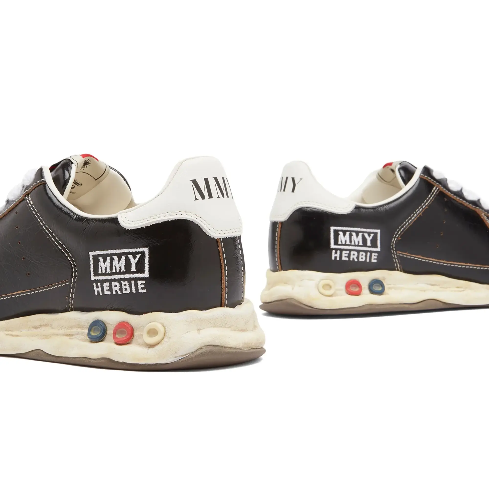 Maison MIHARA YASUHIRO Herbie Original Sole Wrinkled Leather Black