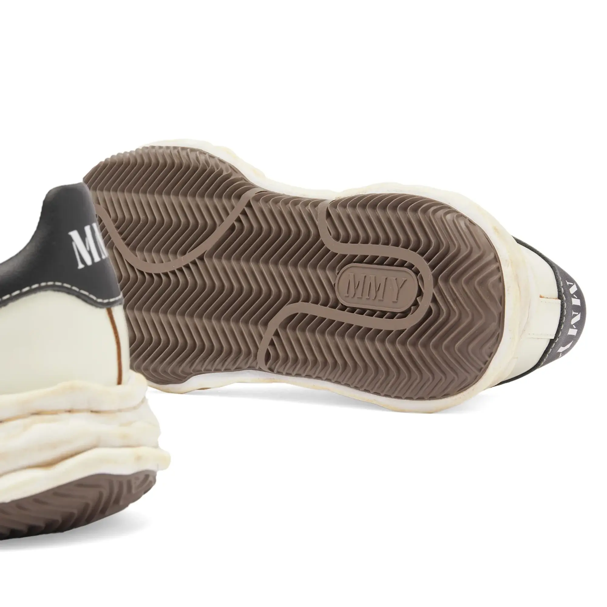 Maison MIHARA YASUHIRO Blakey Original Sole Wrinkled Leather White