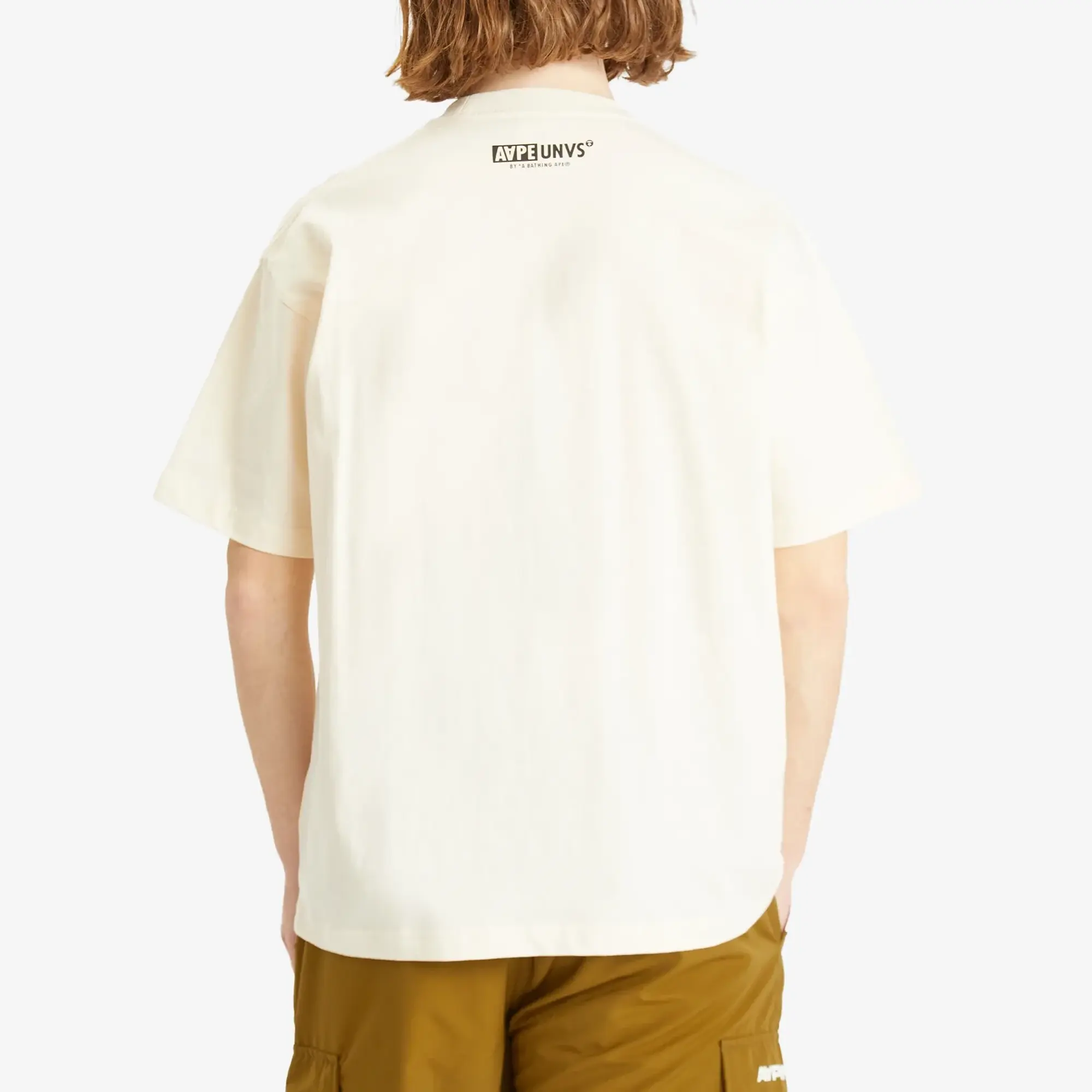 A Bathing Ape AAPE Union College T-Shirt Ivory