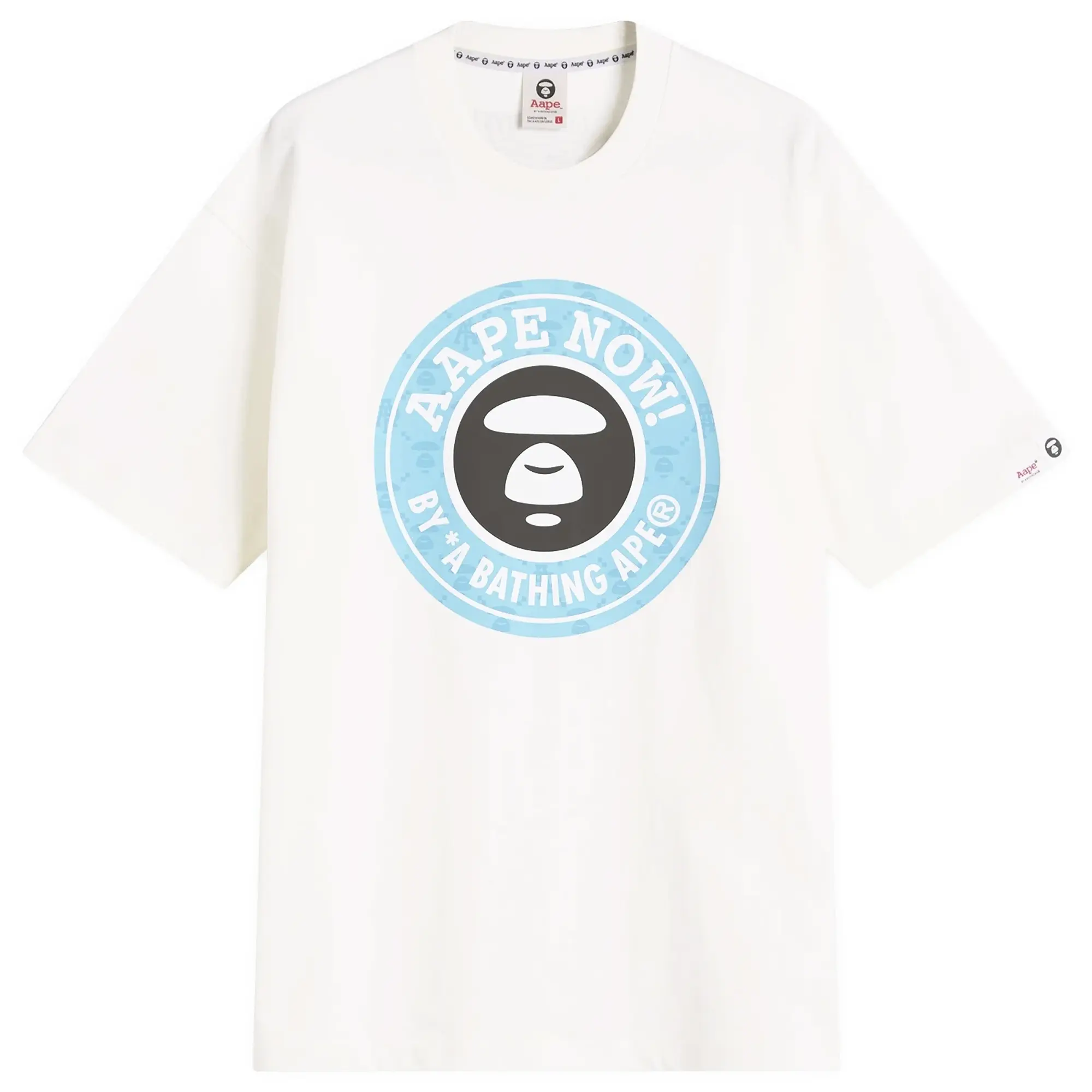 A Bathing Ape AAPE Stamp T-Shirt Ivory
