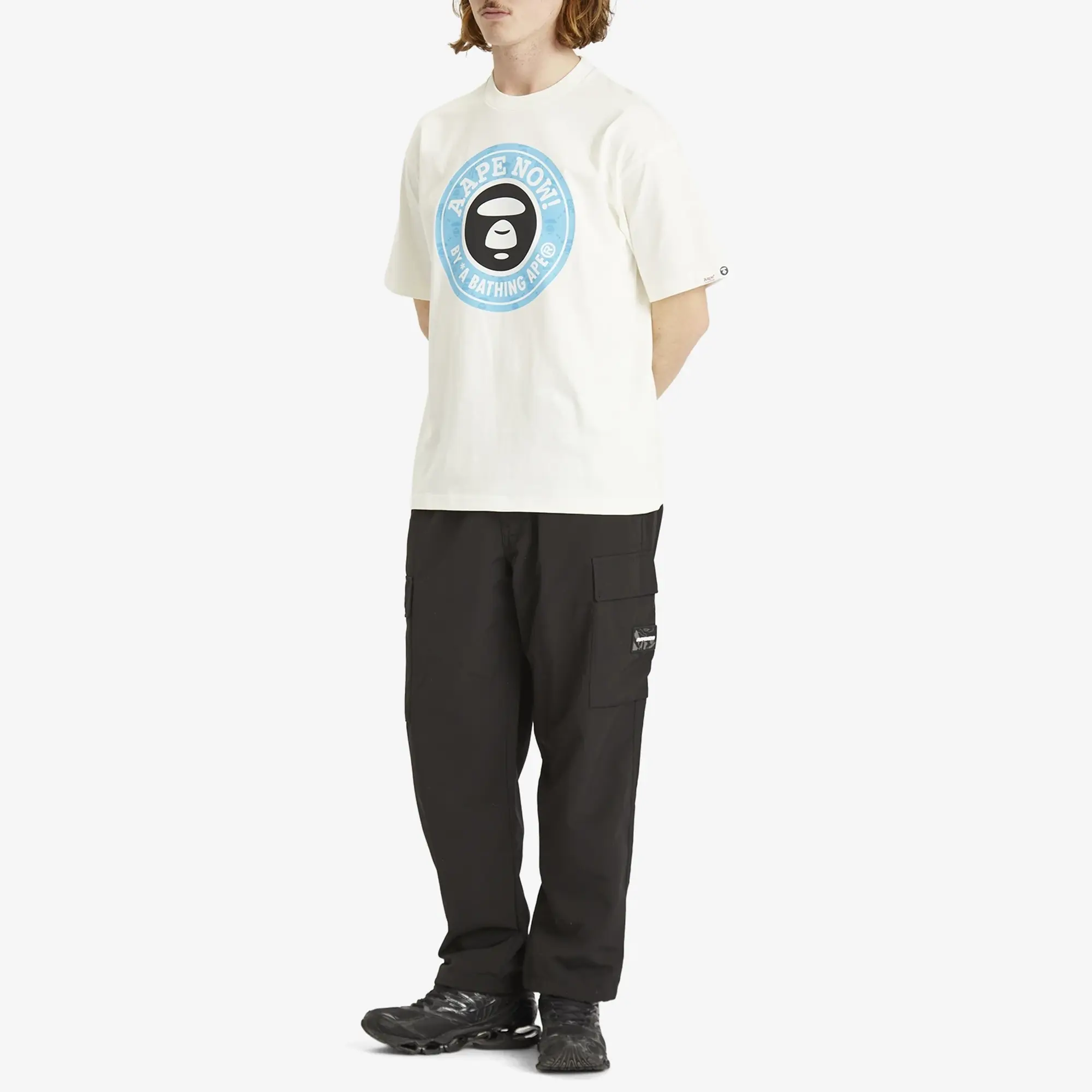 A Bathing Ape AAPE Stamp T-Shirt Ivory