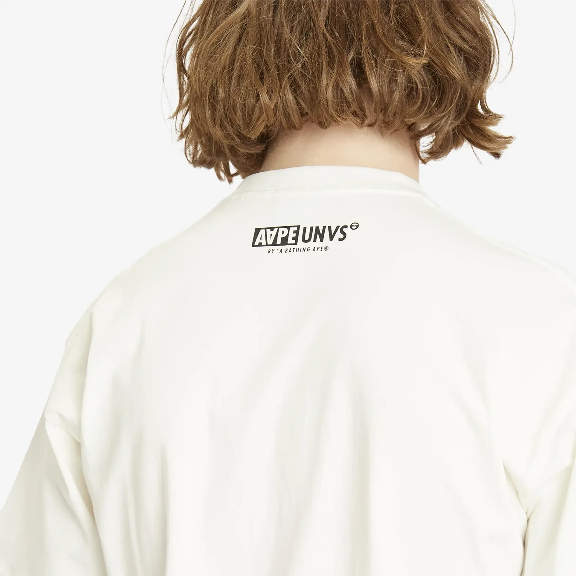 A Bathing Ape AAPE Stamp T-Shirt Ivory