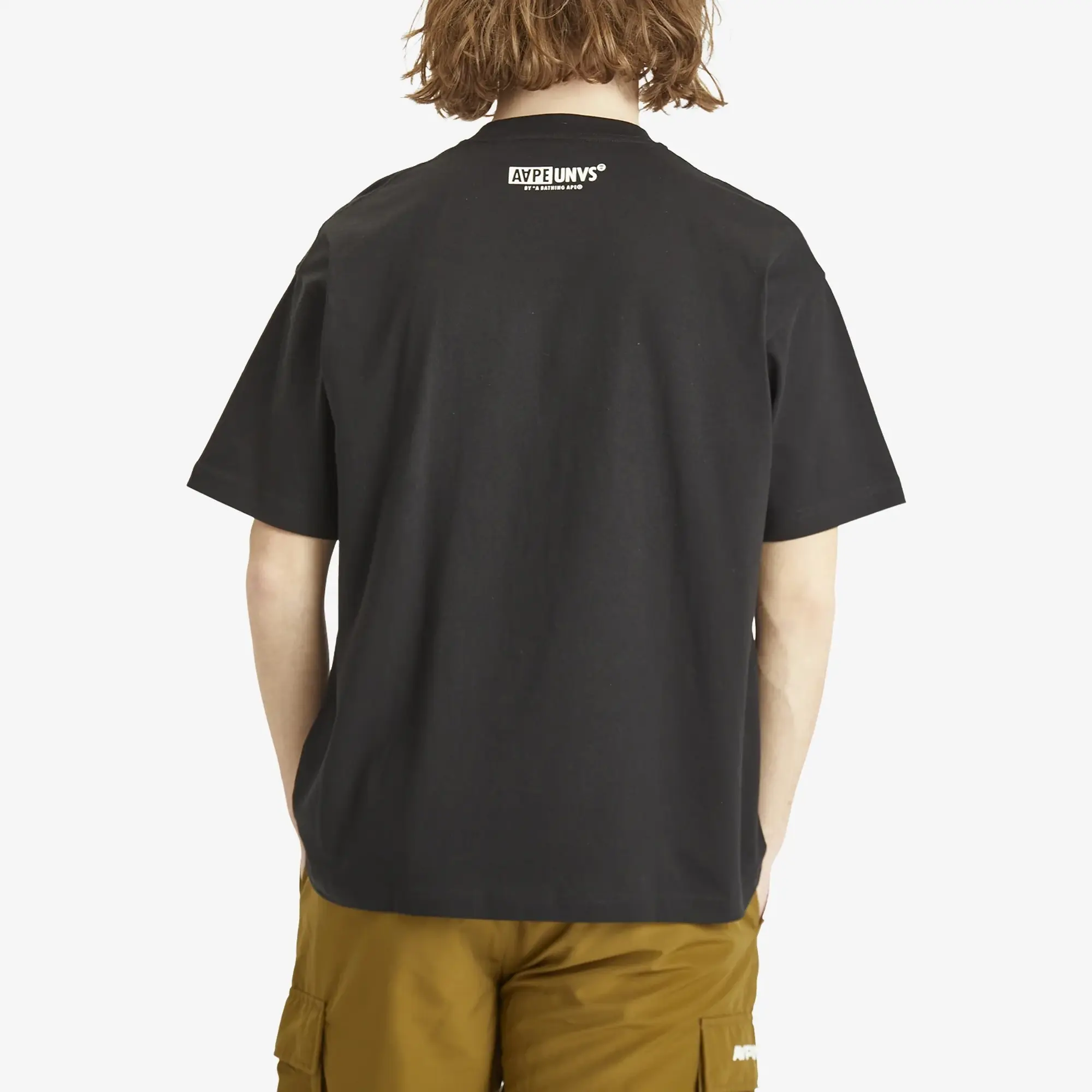 A Bathing Ape AAPE Union College T-Shirt Black