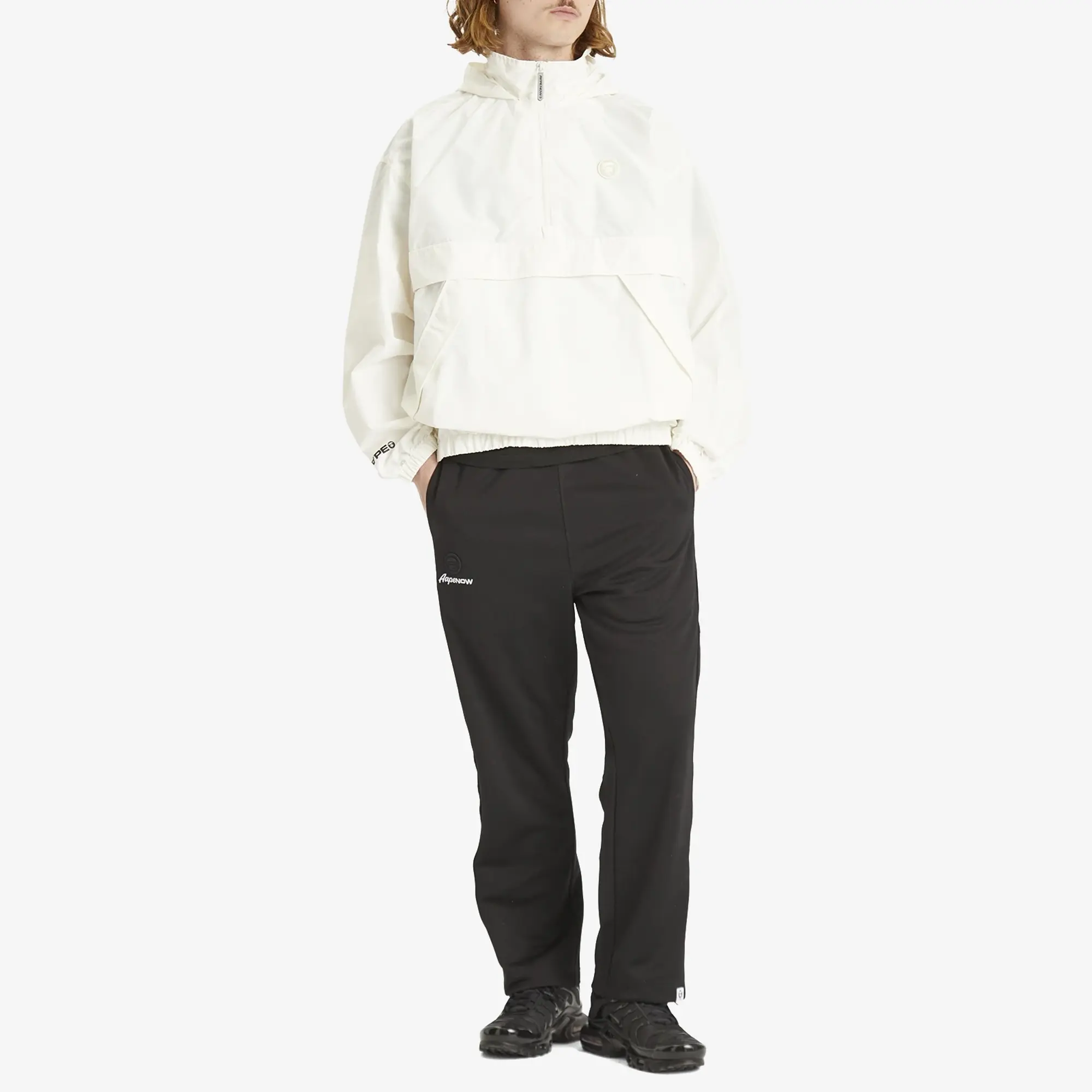 A Bathing Ape AAPE Now Loose Fit Track Pants Black