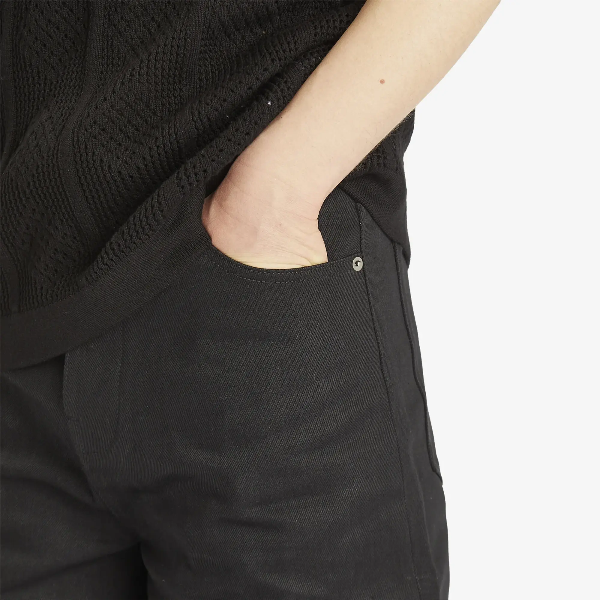 Jil Sander Men's Denim Shorts Black