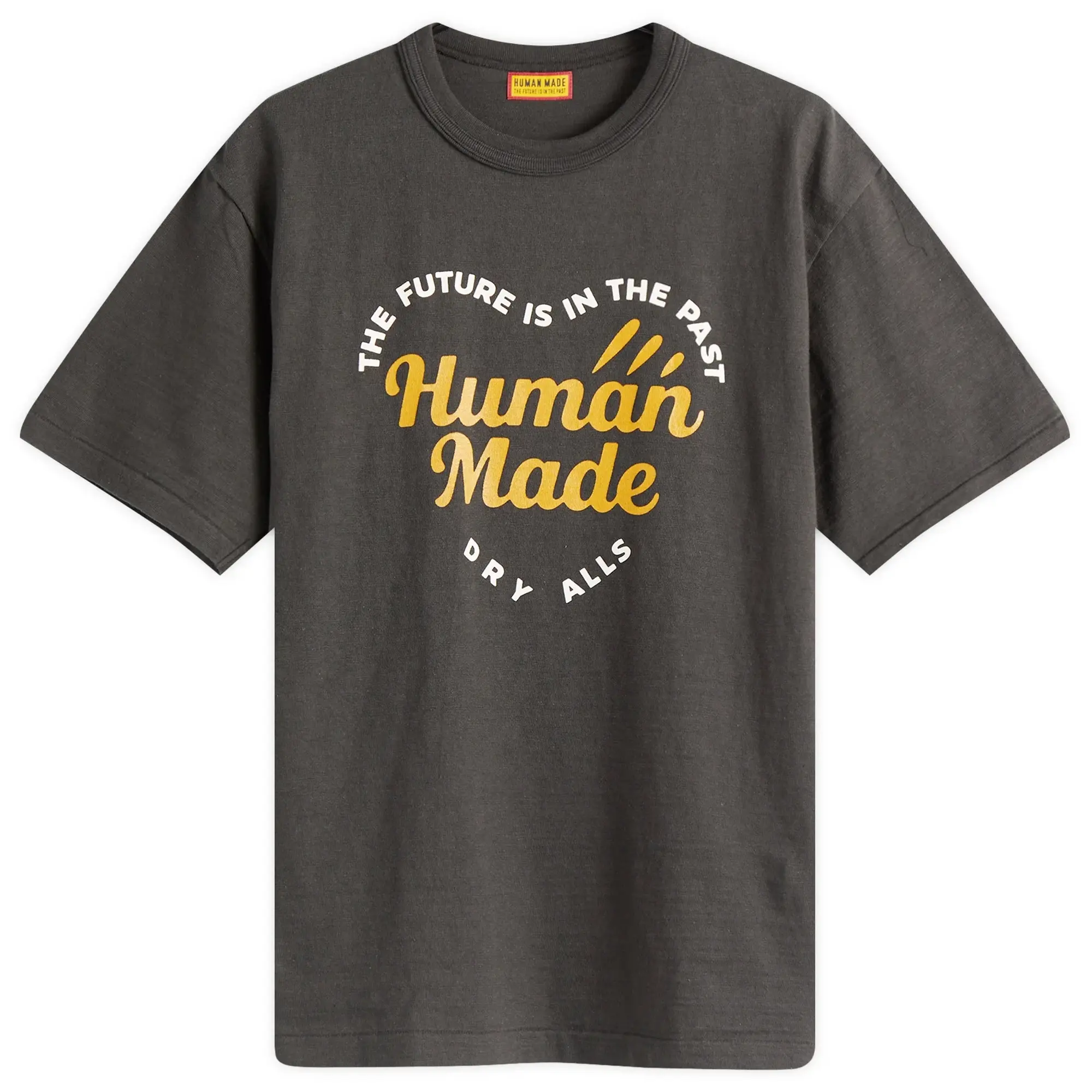 Human Made Men's Word Heart Graphic T-Shirt Black