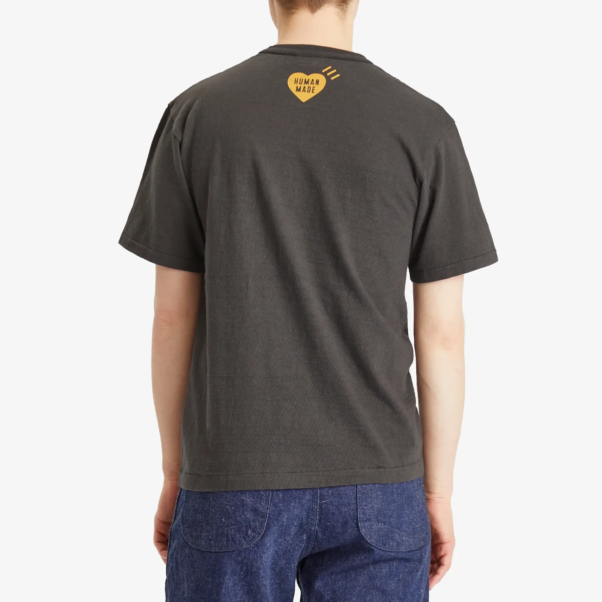Human Made Men's Word Heart Graphic T-Shirt Black