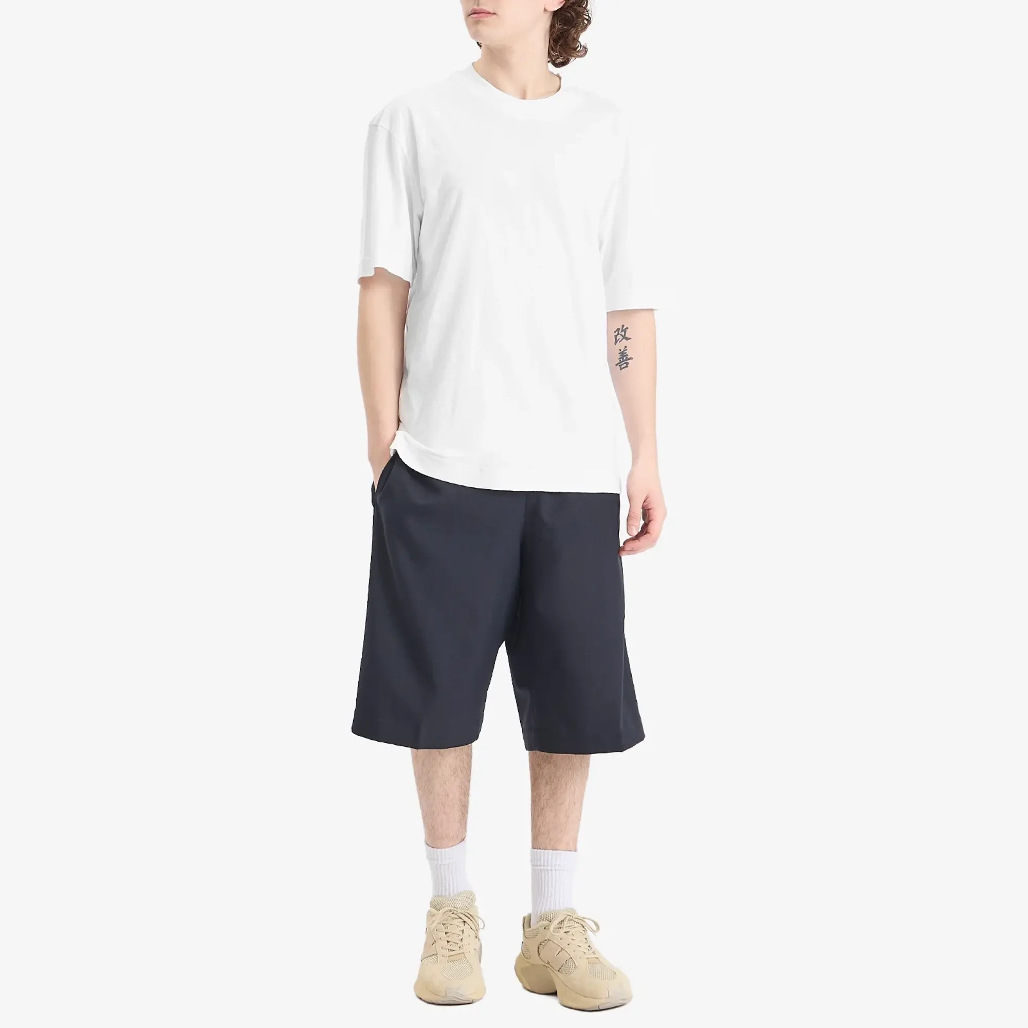 MHL by Margaret Howell Men's Simple T-Shirt White