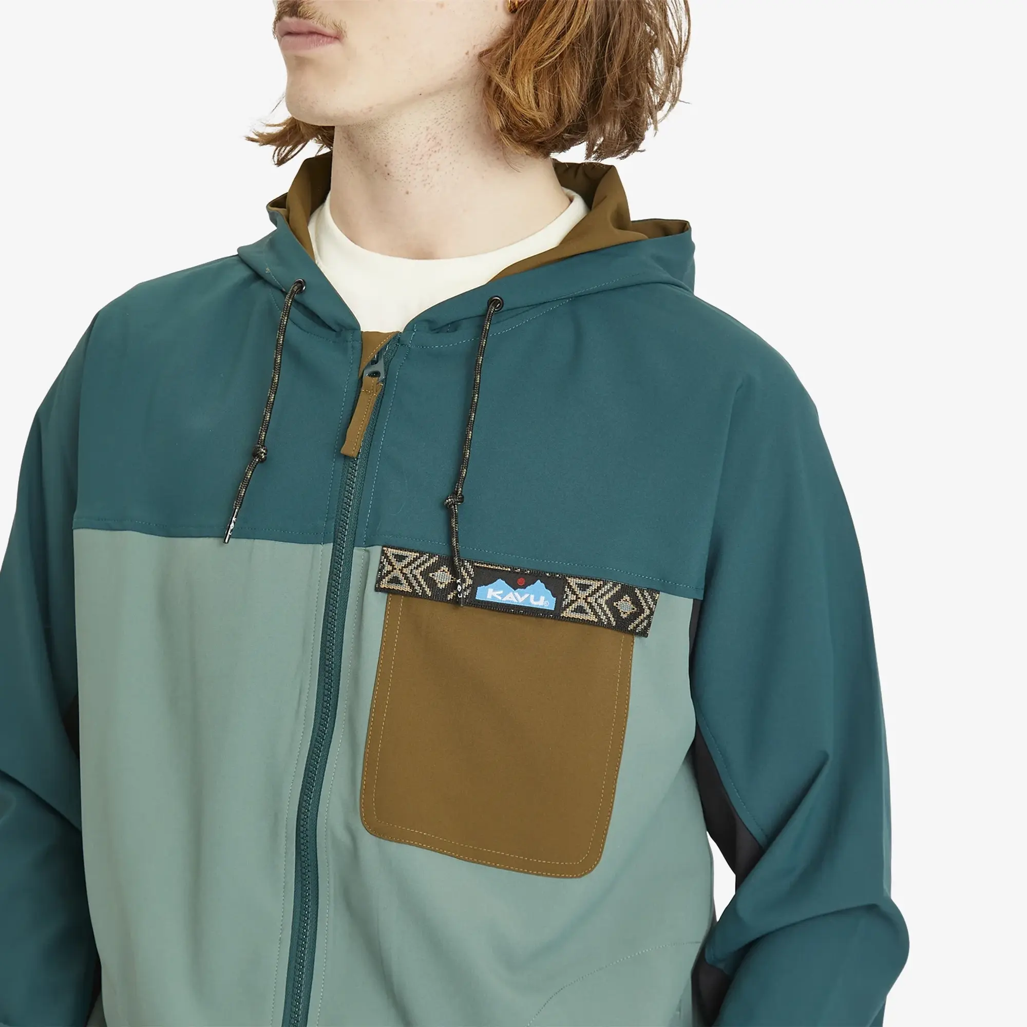 KAVU Men's River Throwshirt Jacket Match Mixed