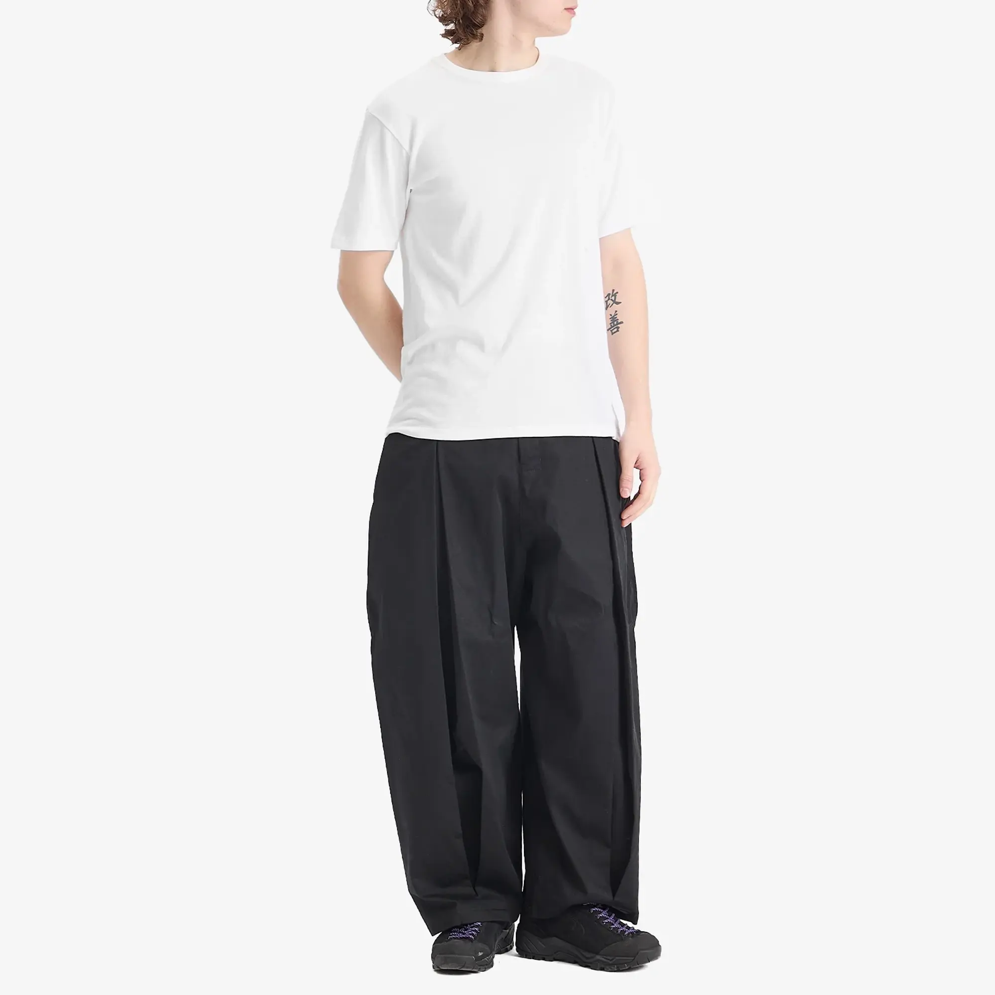 Nanamica Men's Loopwheel Coolmax Jersey T-Shirt White