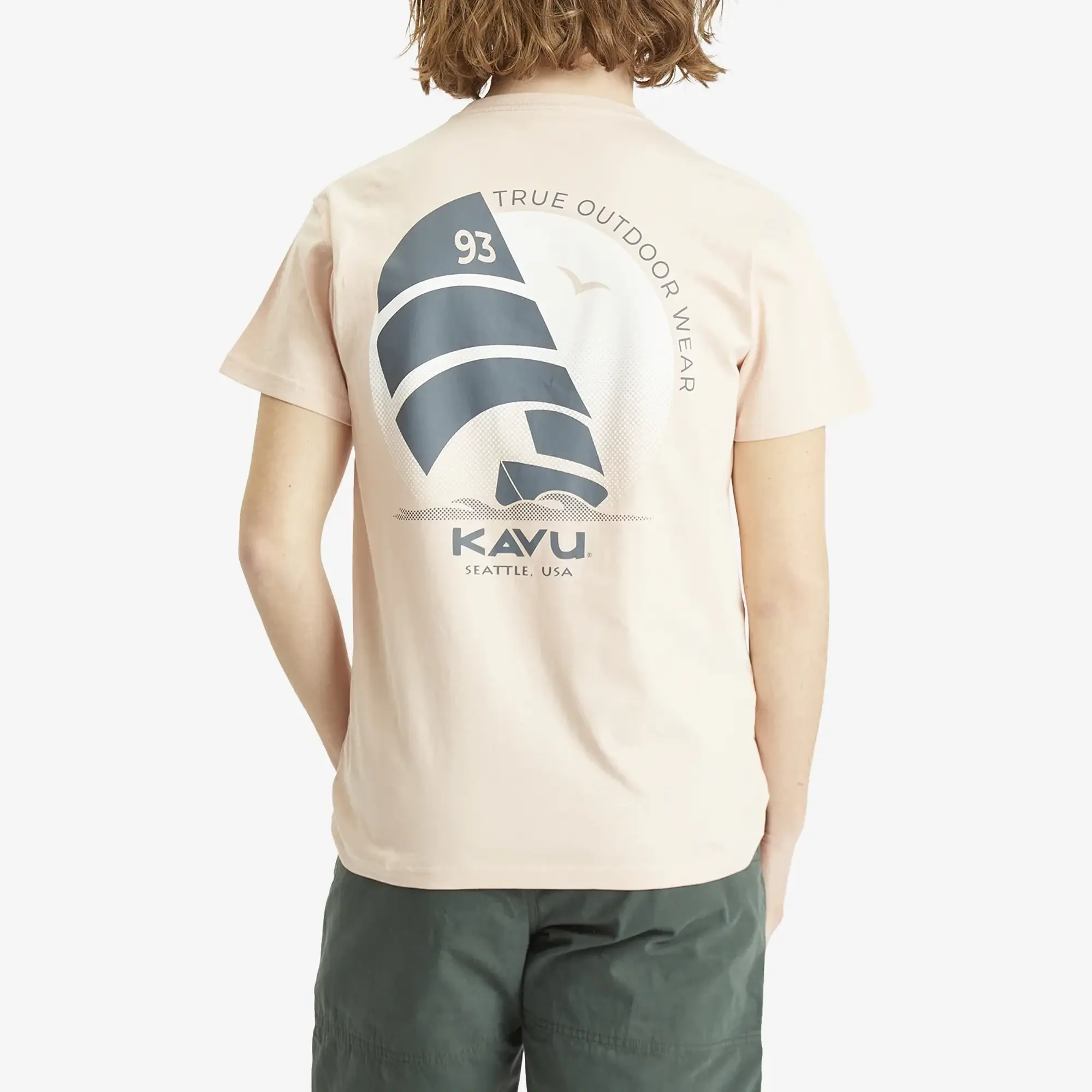 KAVU Men's Rudder T-Shirt Frappe
