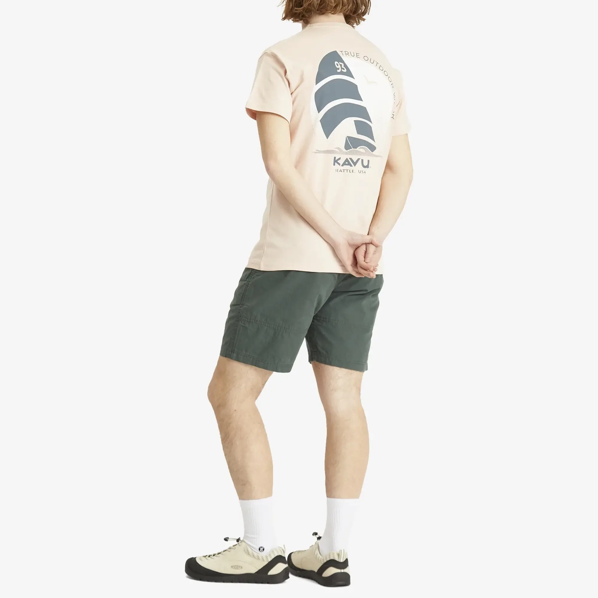 KAVU Men's Rudder T-Shirt Frappe
